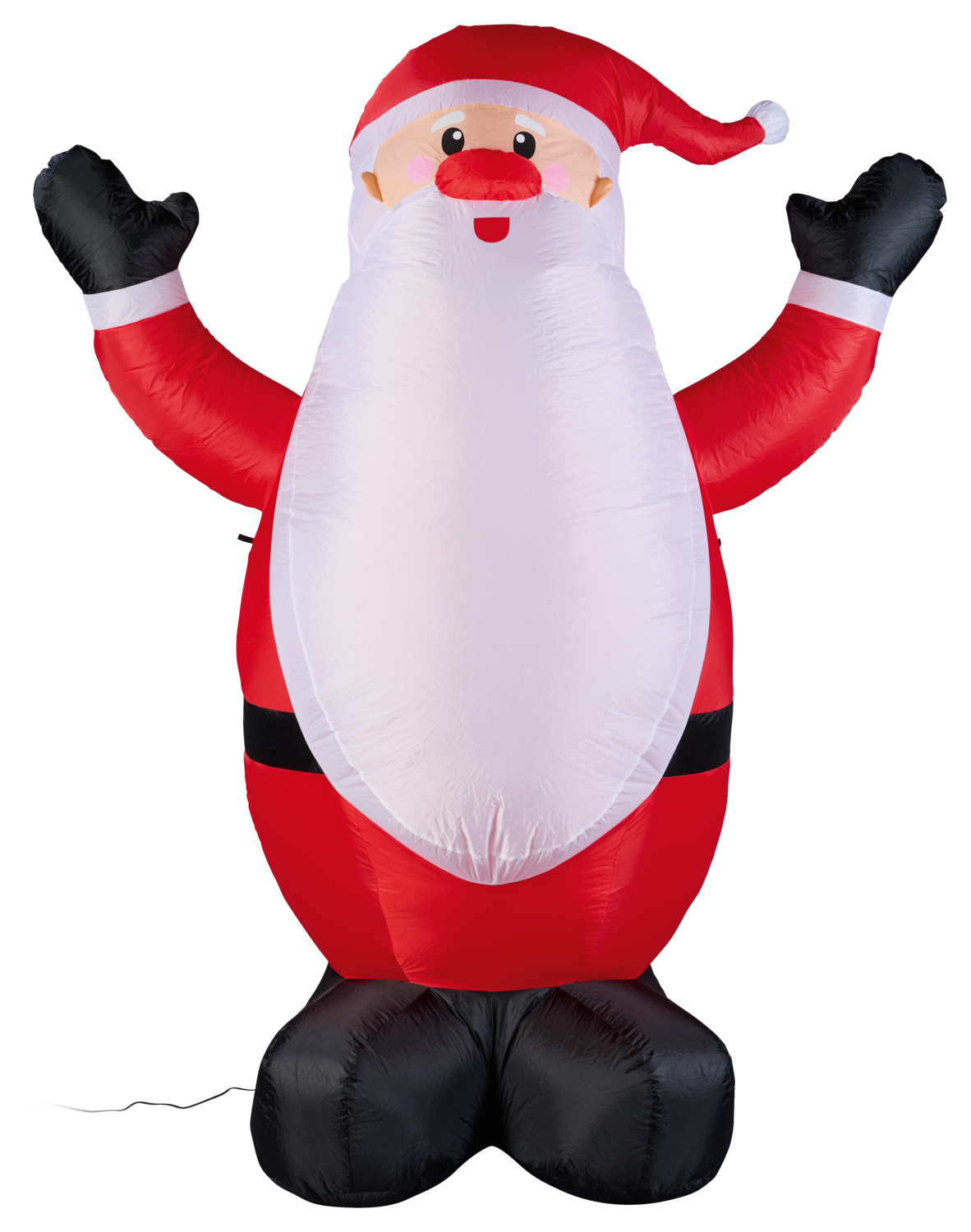 LIVARNO® Samopompująca świąteczna figura LED (Święty Mikołaj)