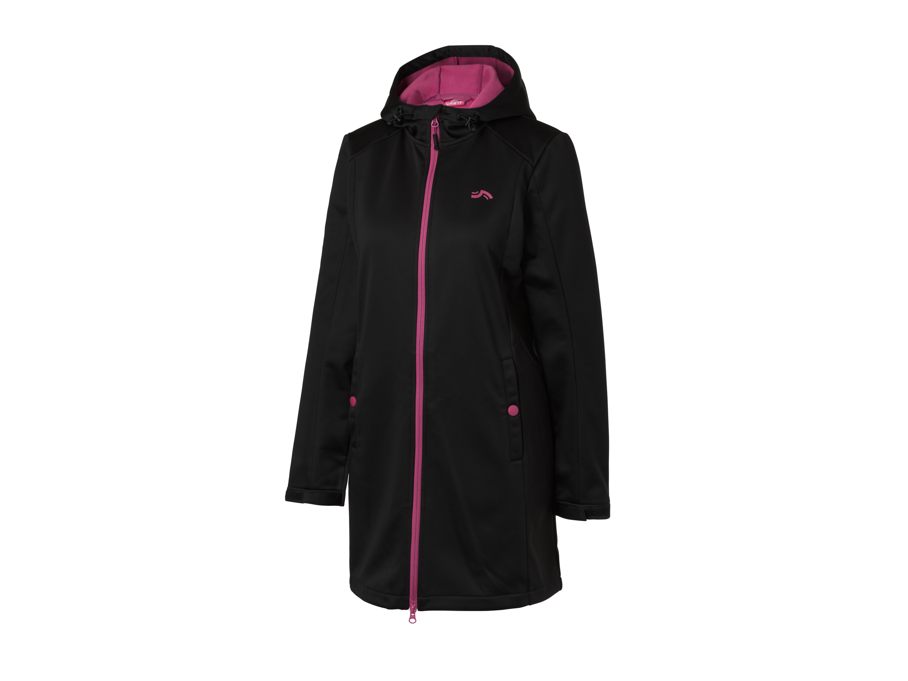 CRIVIT Kurtka lub płaszcz softshell damski (Czarny, XS (32/34))