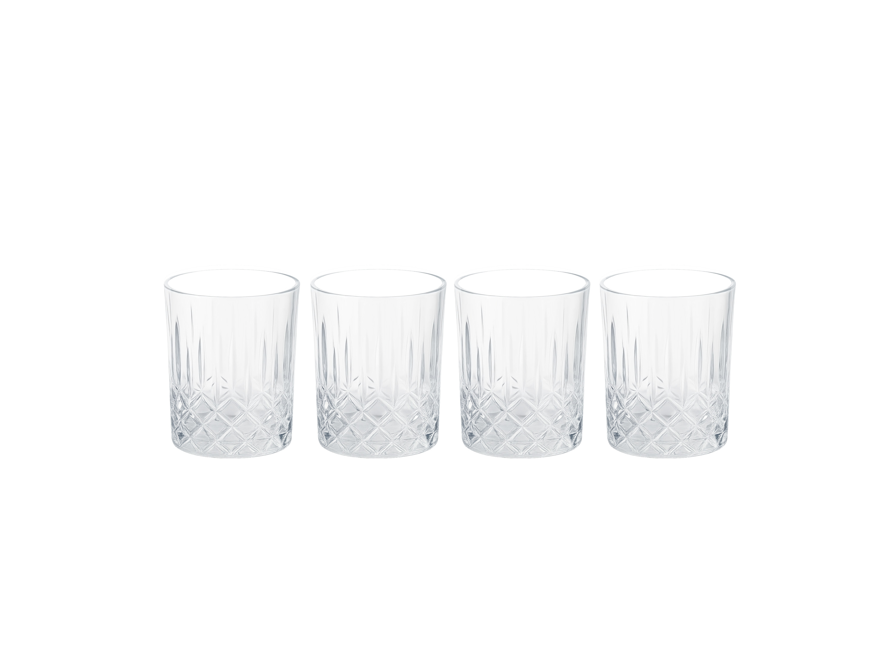 SILVERCREST® Zestaw 4 szklanek, 300 ml lub 320 ml (Szklanki do whiskey)