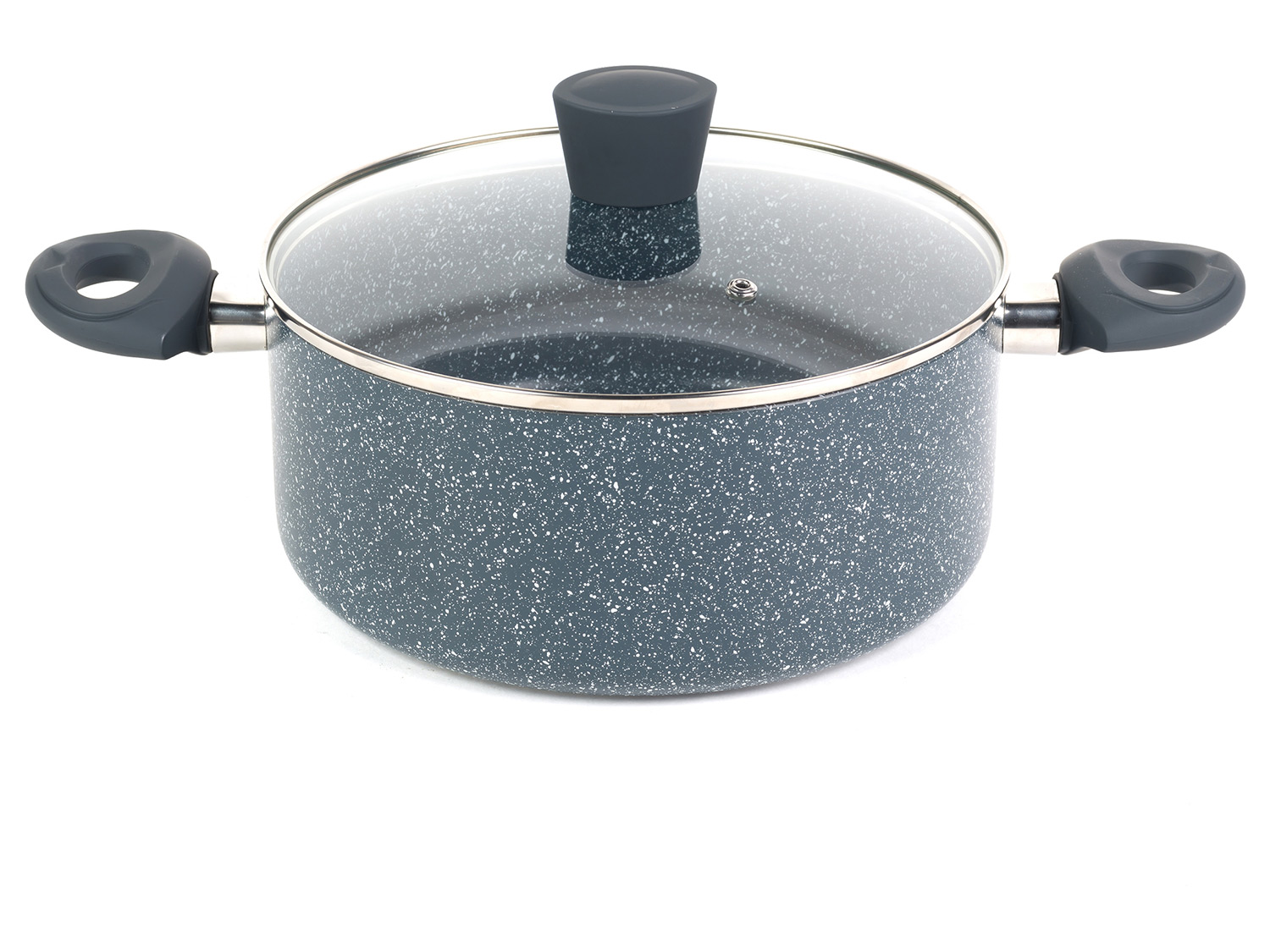 RUSSELL HOBBS Wok / Patelnia / Rondel / Garnek aluminiowy Blue Marble (24 cm)
