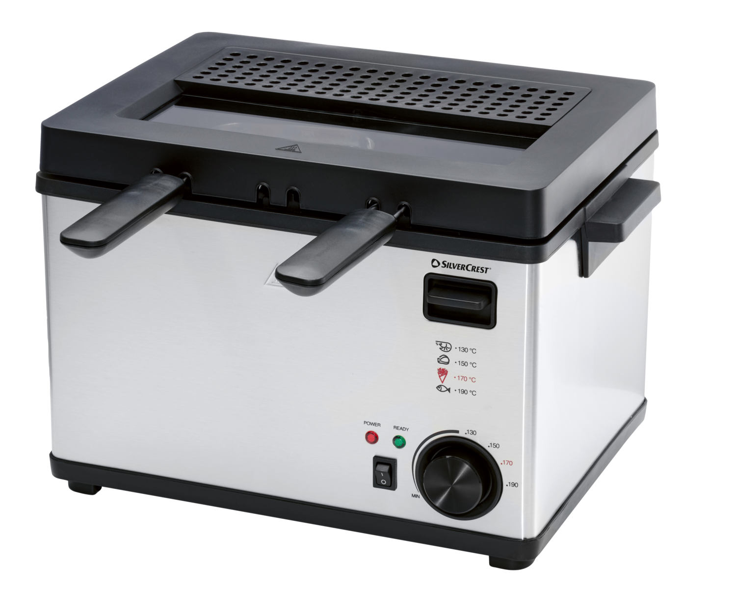 SILVERCREST® Frytkownica SEF3 2000 C5, z 3 koszami do smażenia