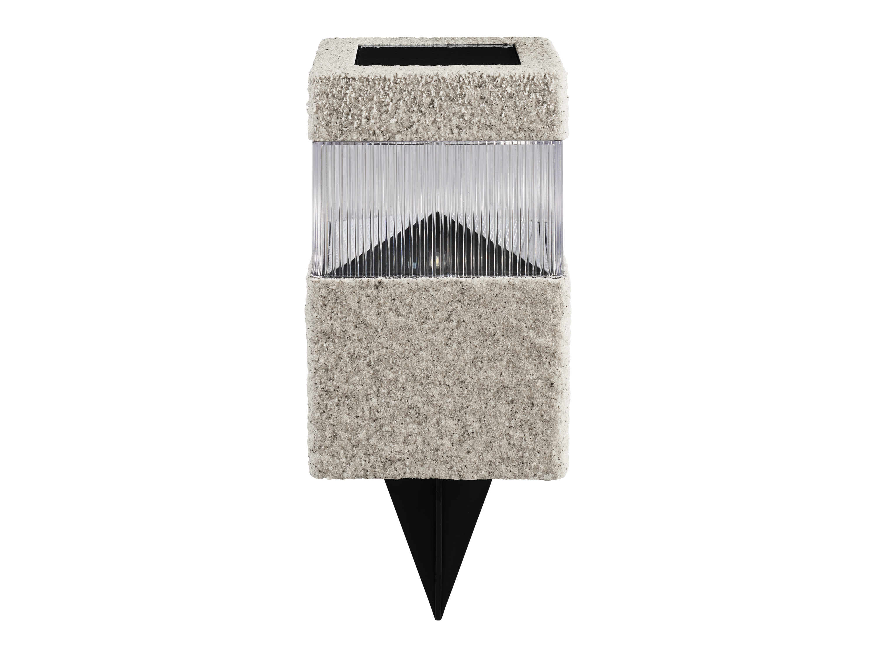 LIVARNO® Lampa solarna LED (Prostokątny, Piaskowy)