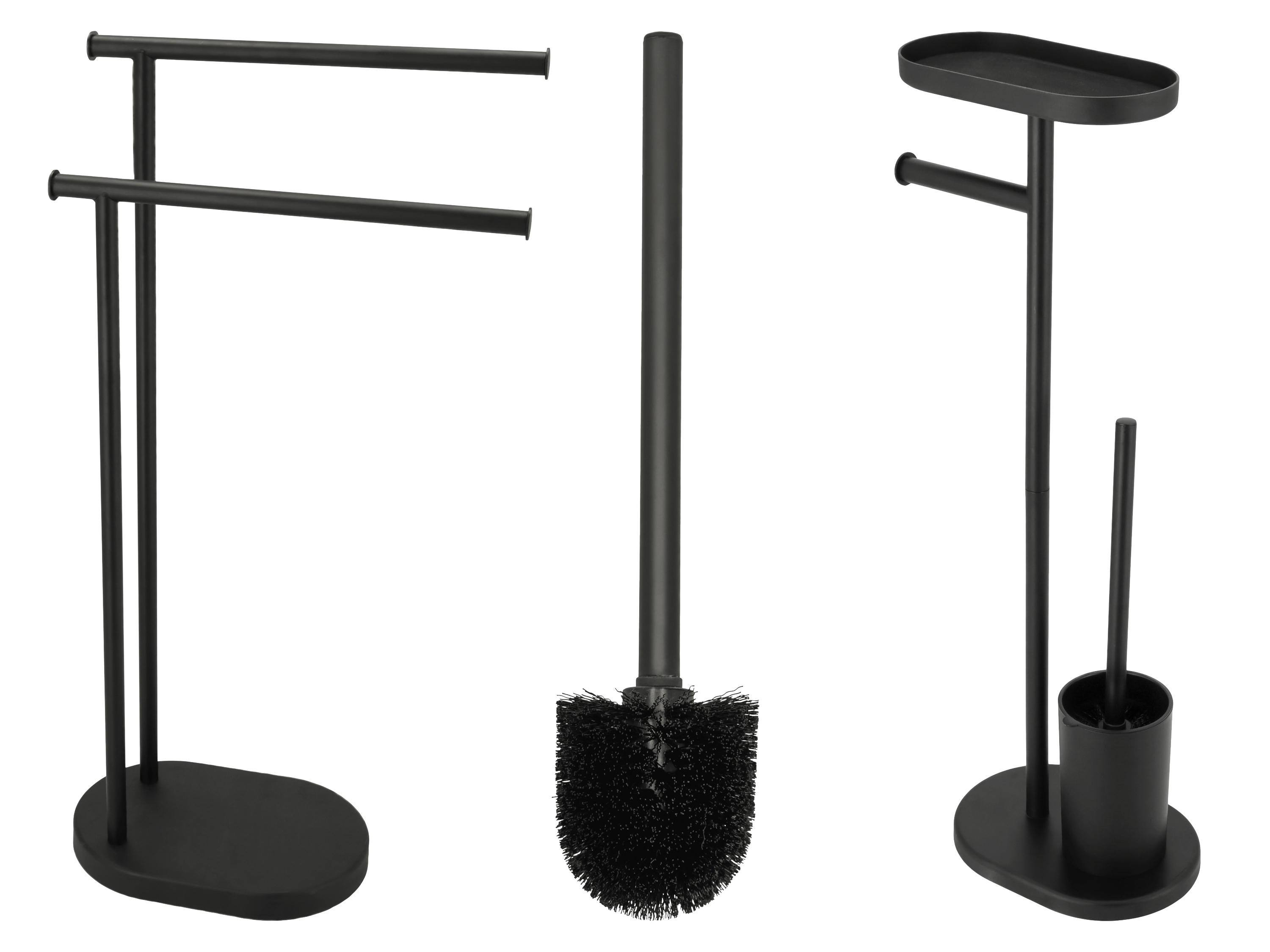 LIVARNO® Stojak na ręczniki / Zestaw WC 3 w 1