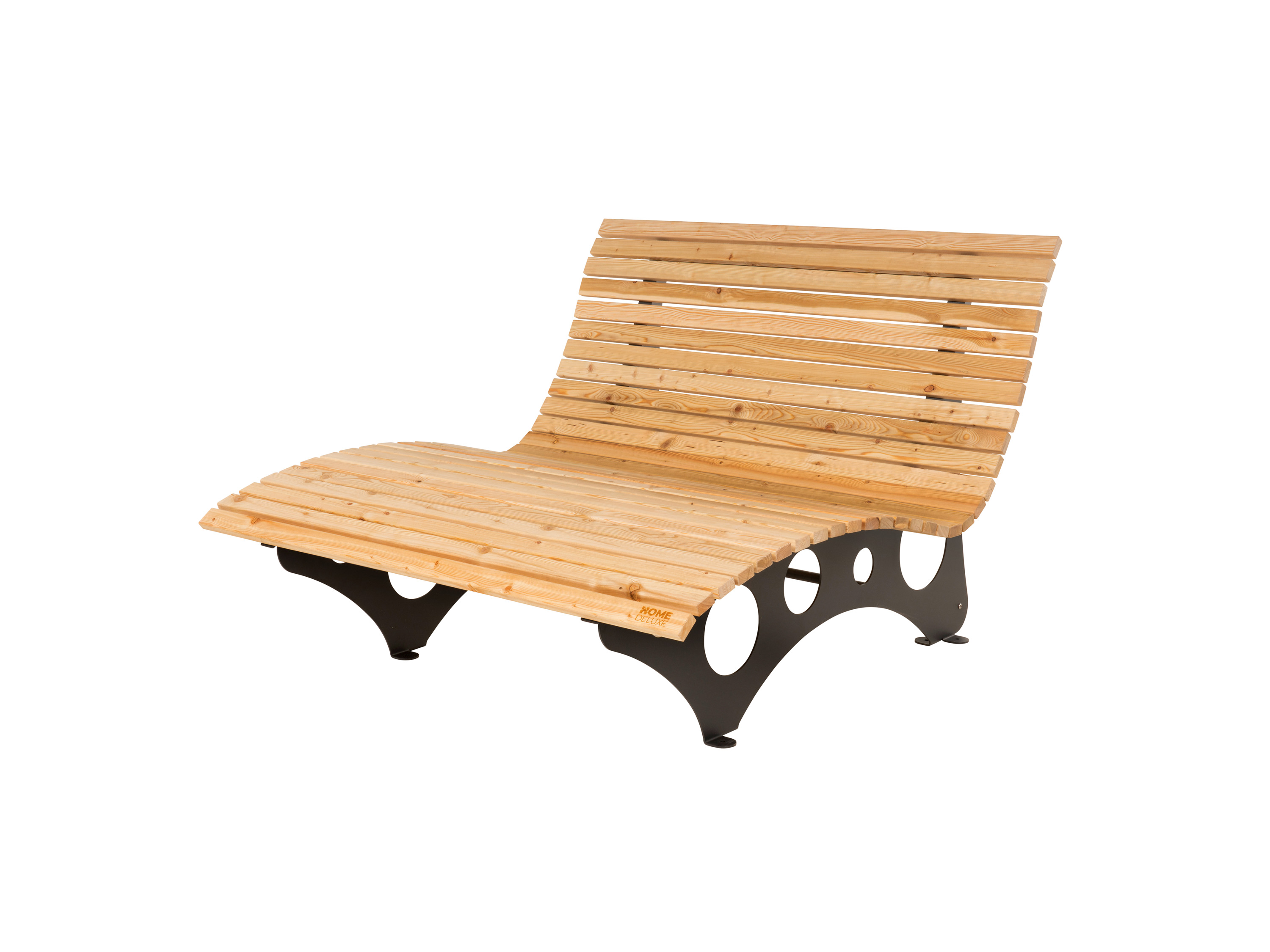 HOME DELUXE Leżanka z wełny drzewnej TAIGA (150 cm)