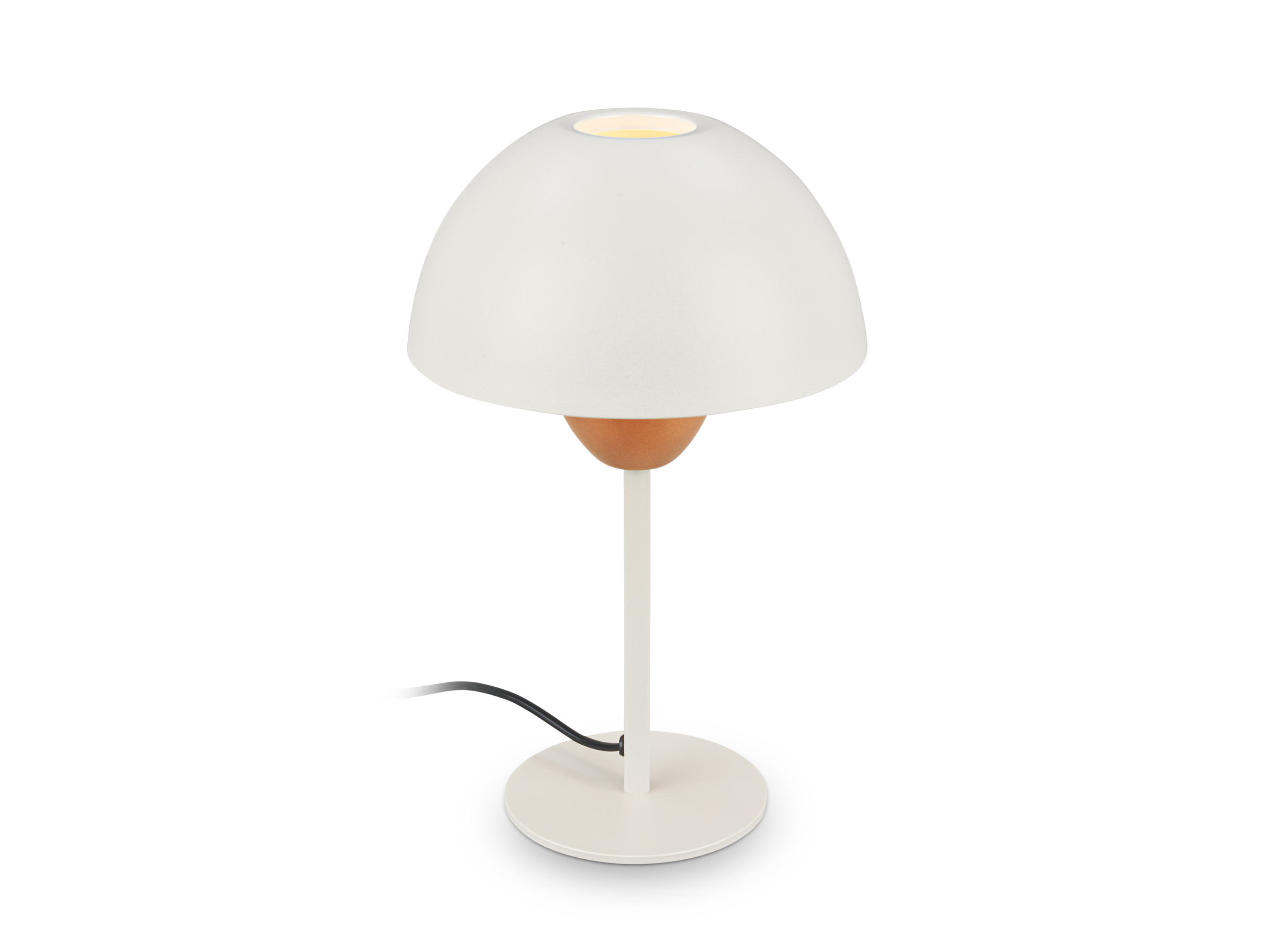 BRILONER GRYDE Lampa stołowa 1-punktowa (Ciepły szary, Kawa)