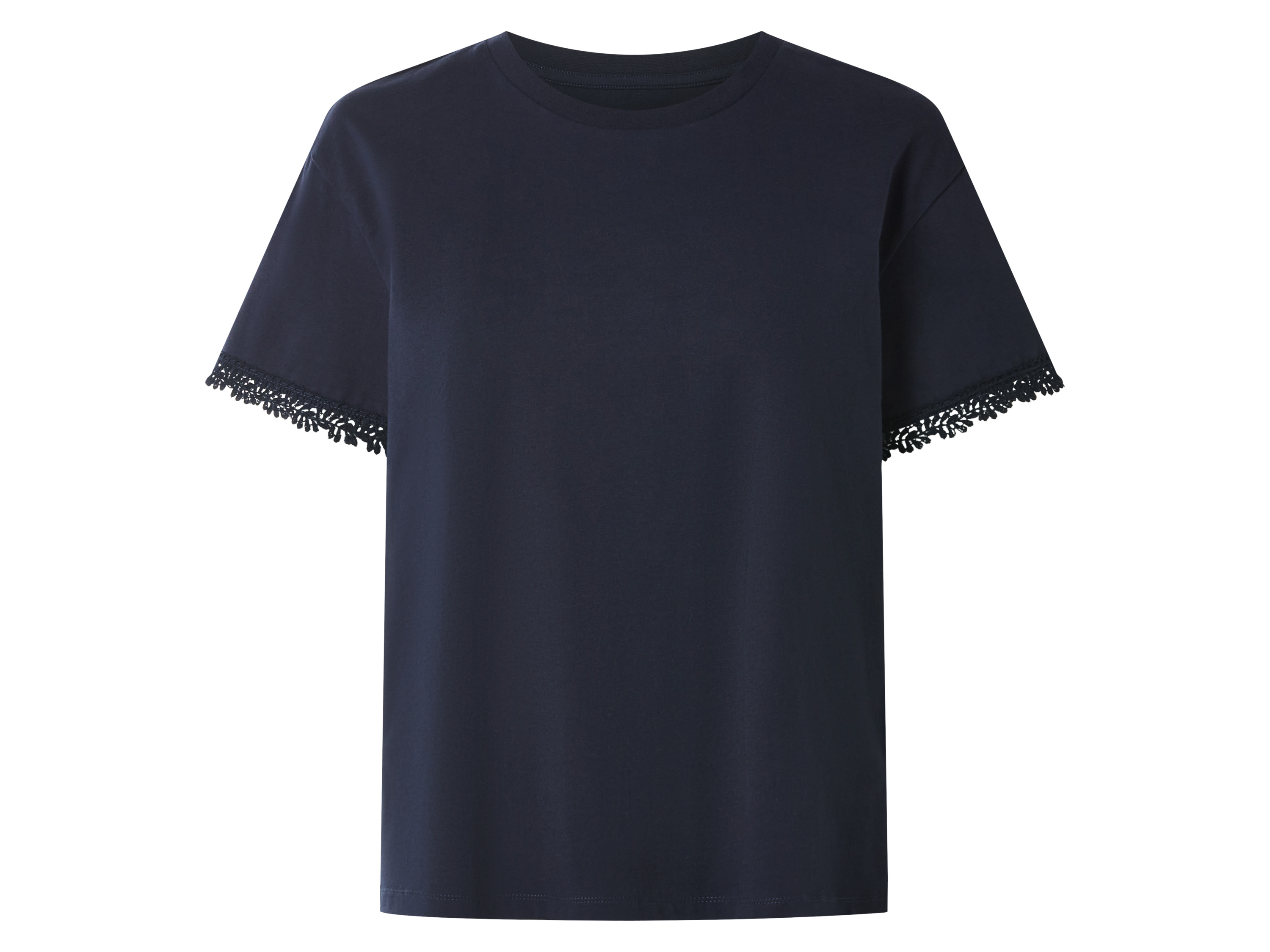 ESMARA® T-shirt damski z biobawełny 
