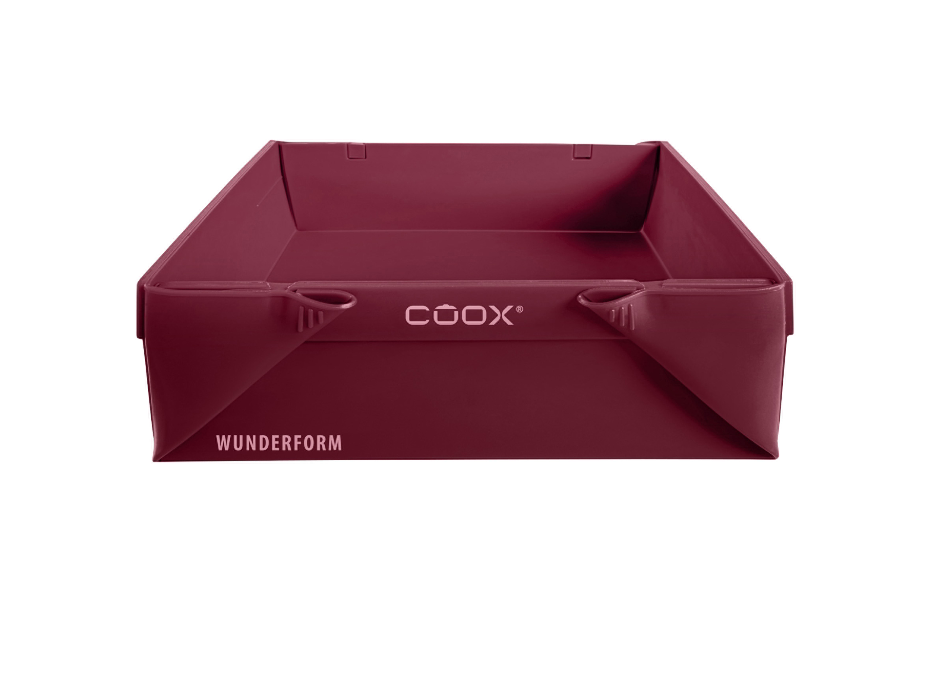 COOX Silikonowa forma do pieczenia (Bordowy)