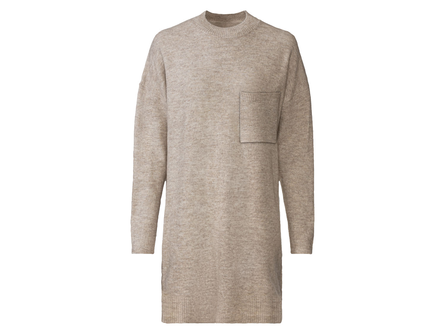 ESMARA® Sukienka oversize z dzianiny o grubym splocie damska 
