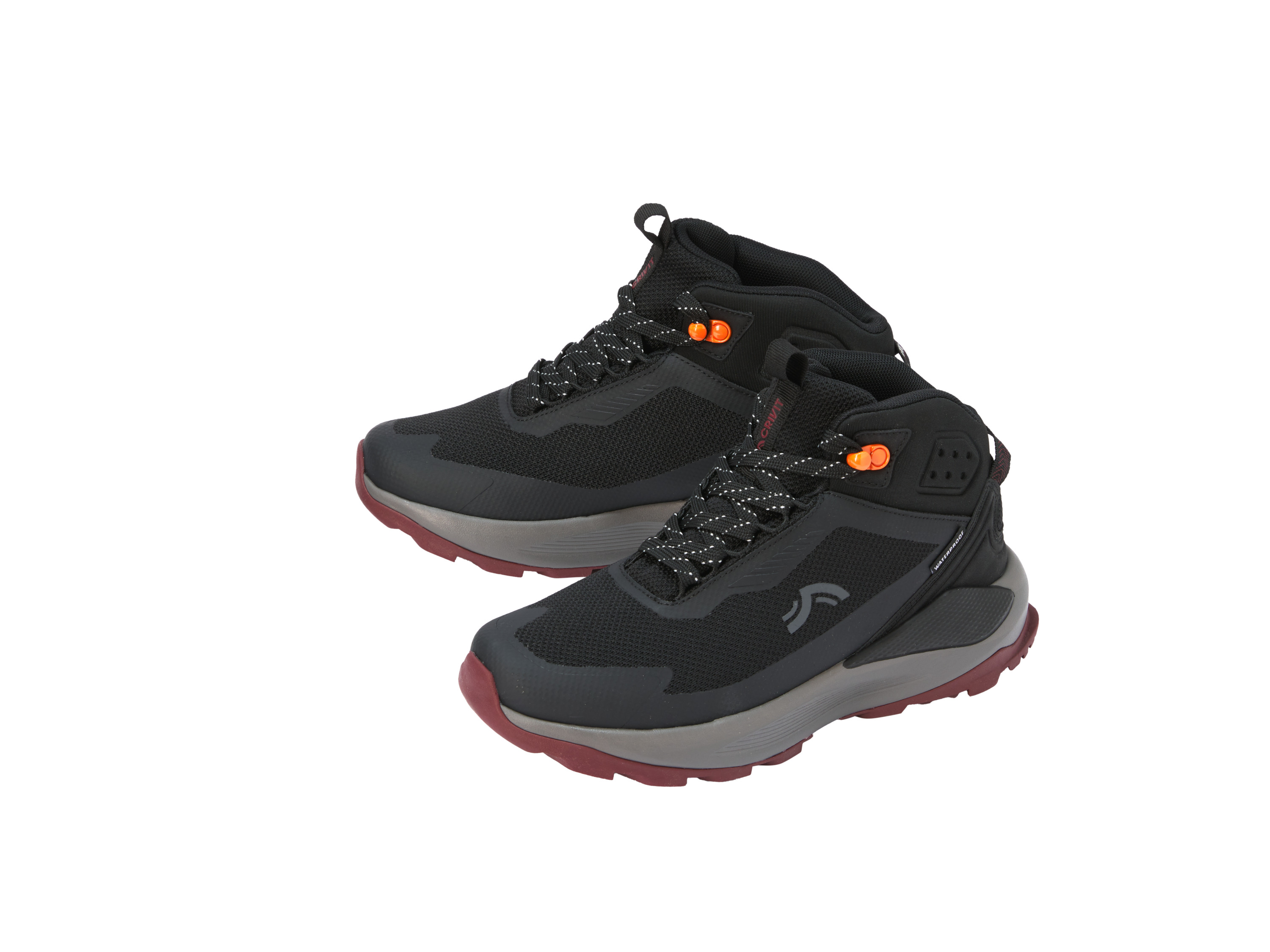 CRIVIT Buty trekkingowe damskie (Czarny, 41)