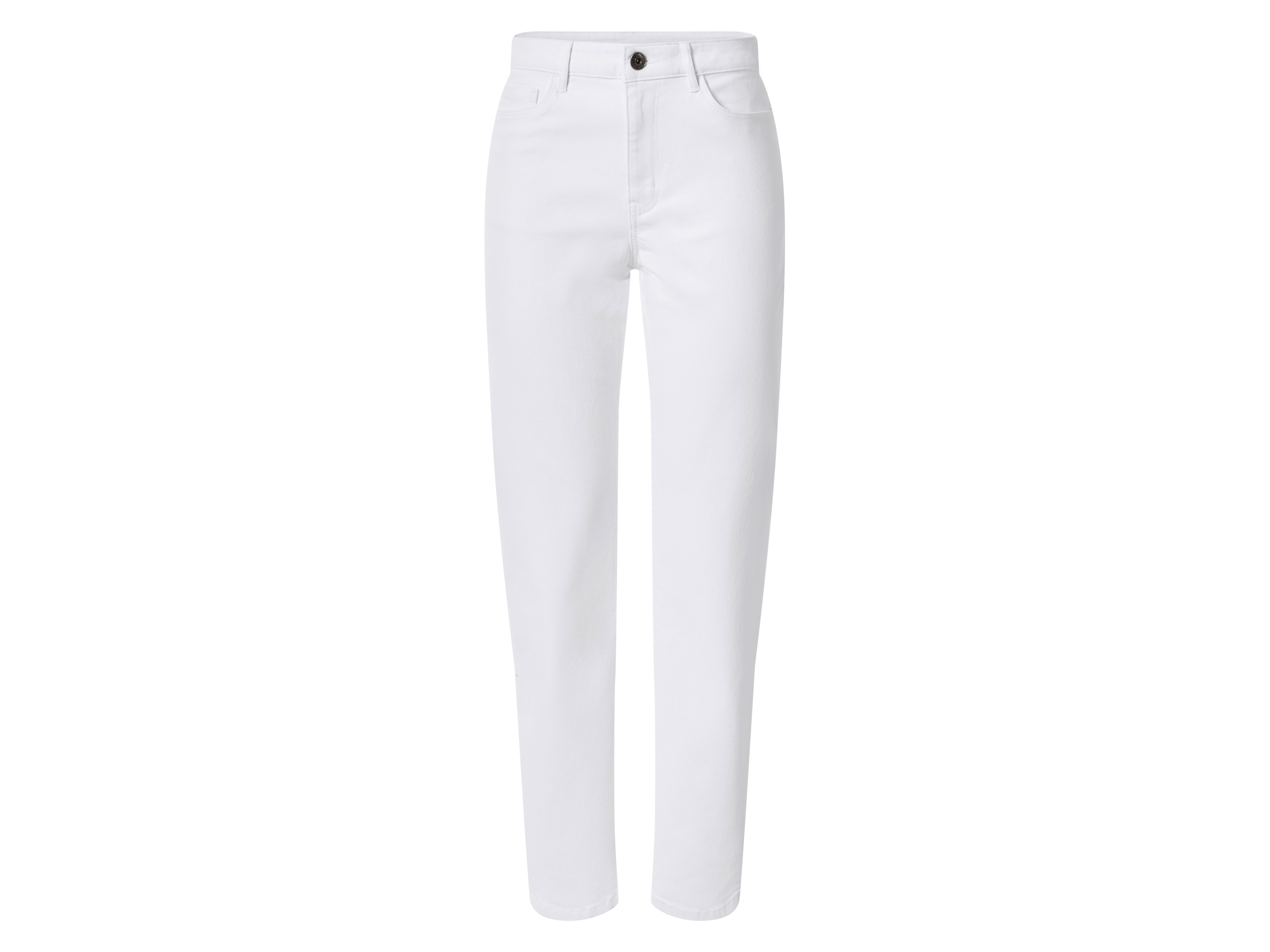 ESMARA® Jeansy damskie, Straight Fit, wysoki stan