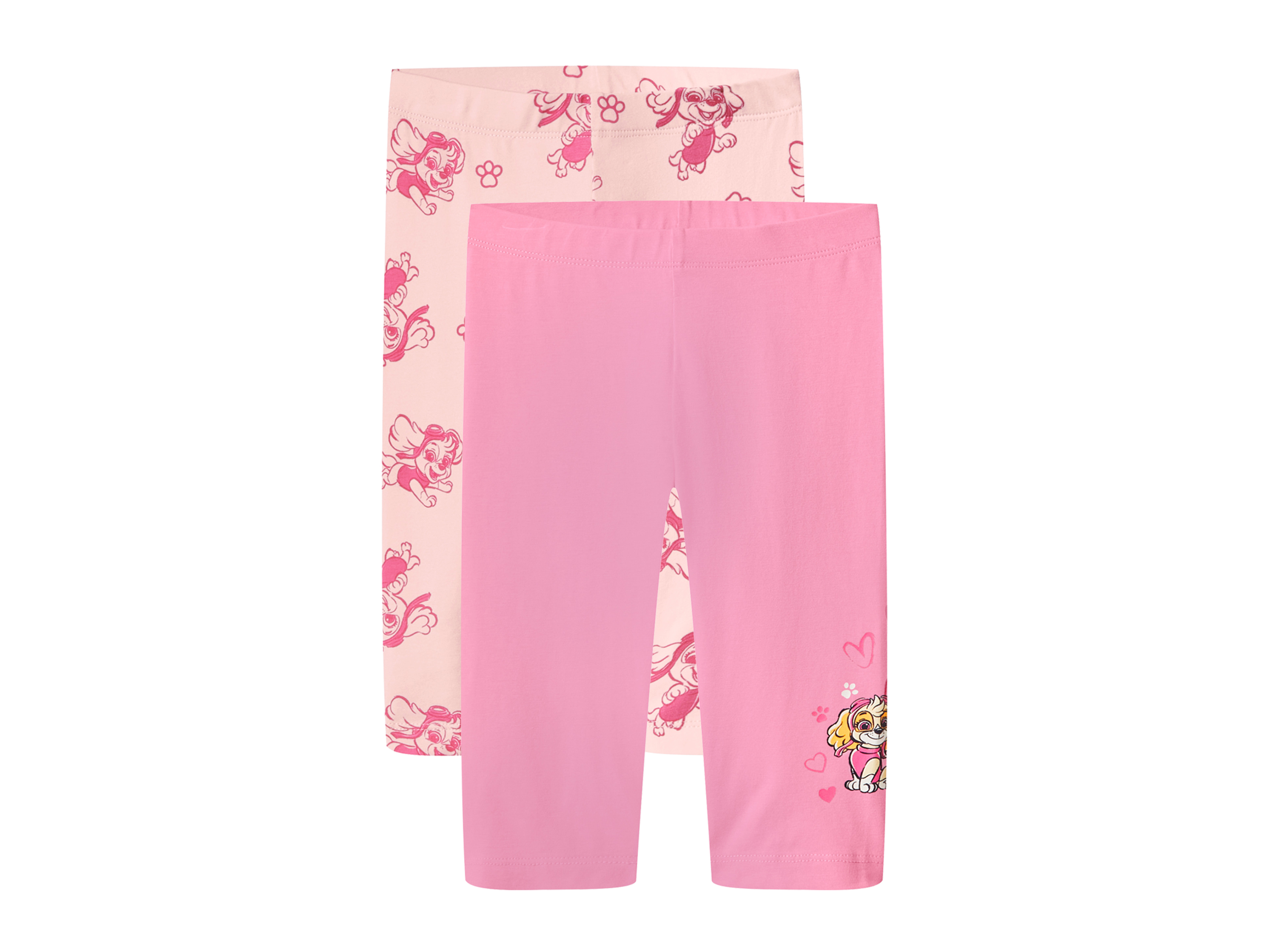 LUPILU® Legginsy capri dziecięce Psi Patrol, 2 sztuki