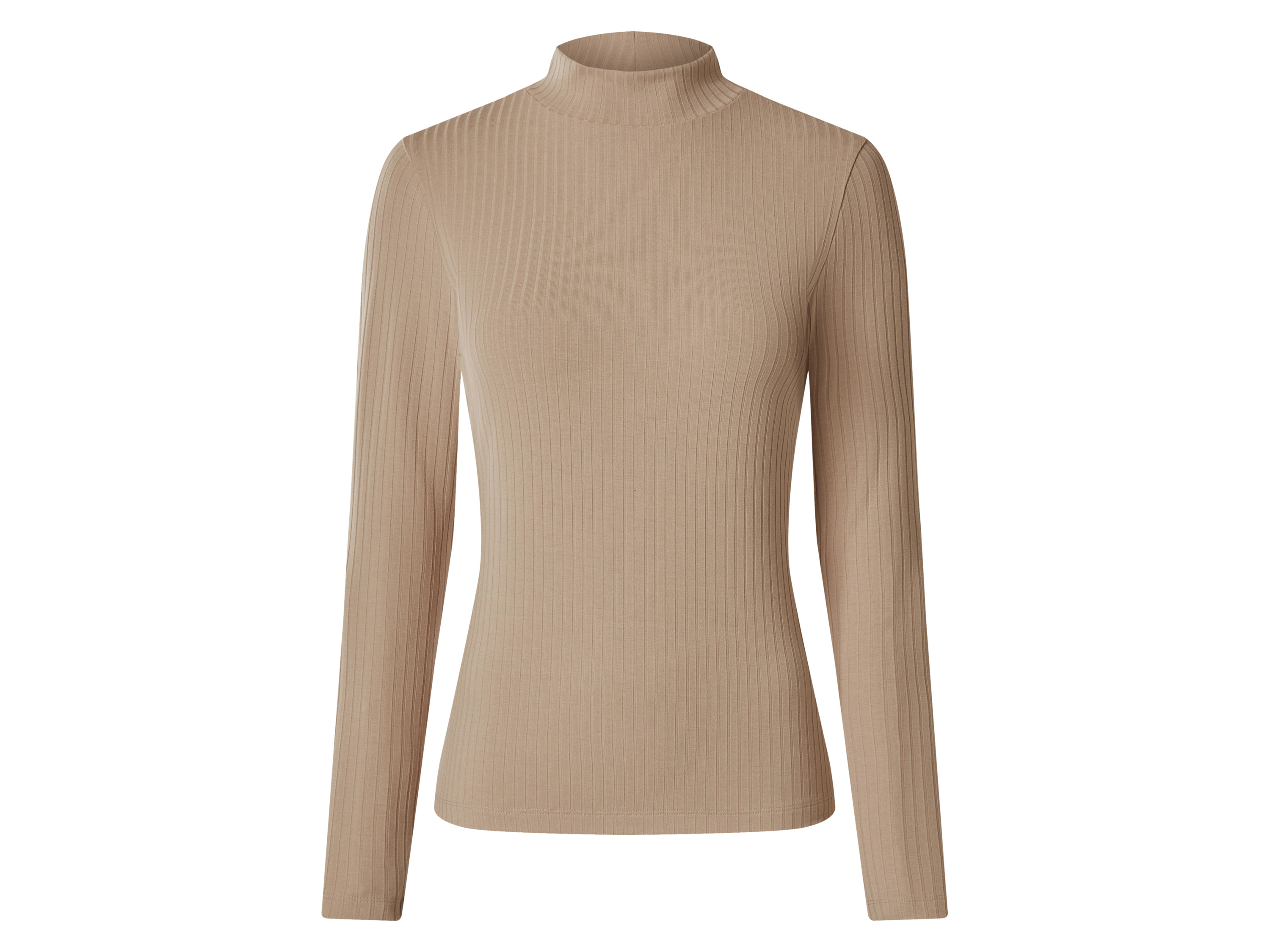 ESMARA® Sweter damski z dzianiny prążkowanej