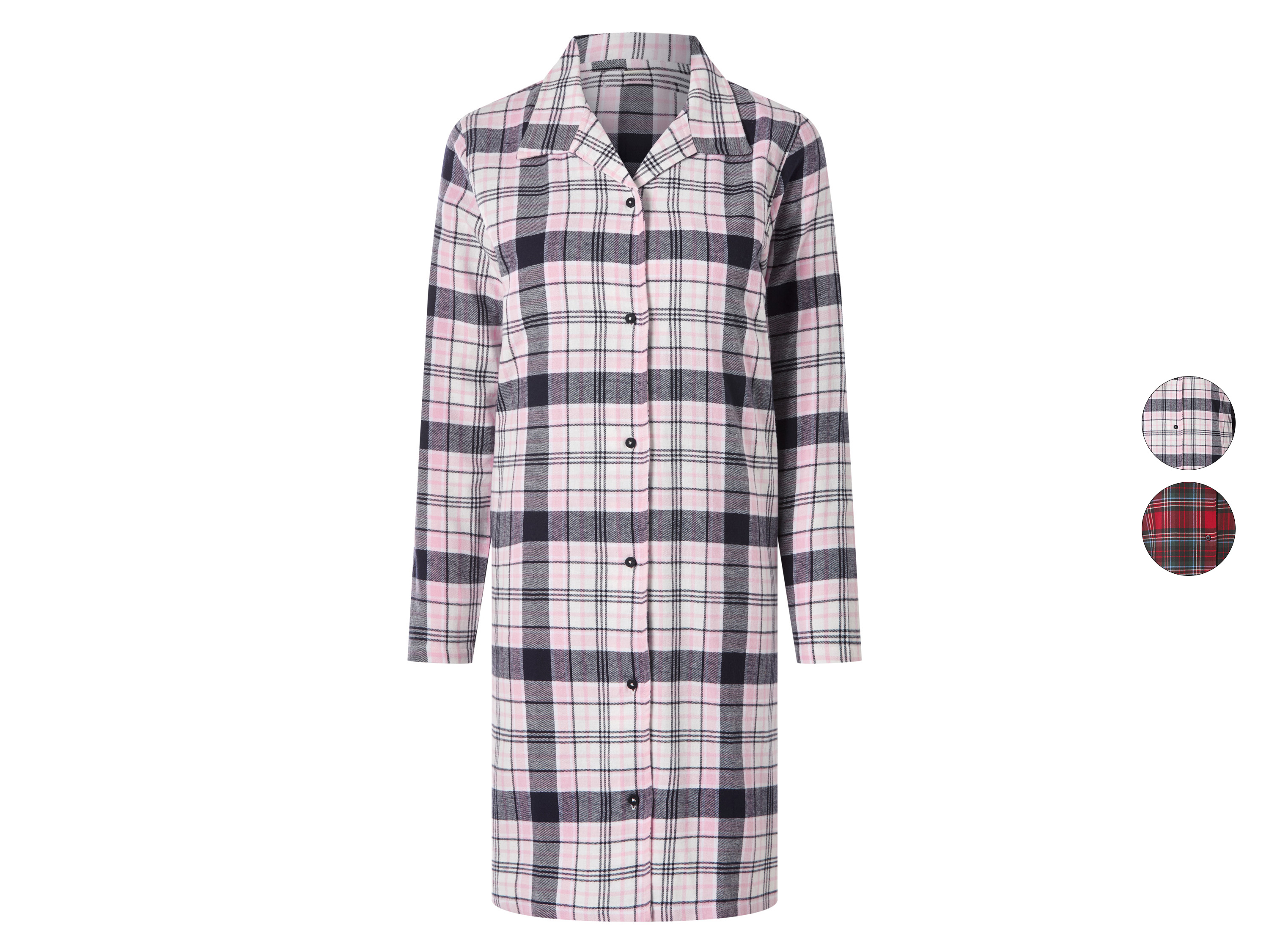 ESMARA® Koszula nocna damska flanelowa