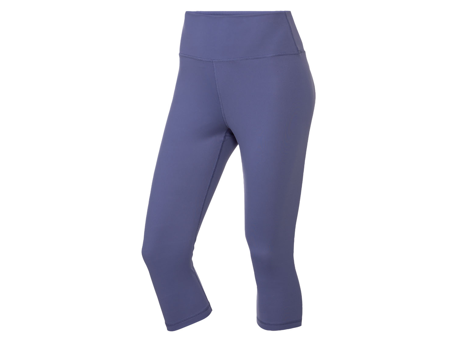 CRIVIT Legginsy sportowe damskie 3/4 (Lila, XS (32-34))
