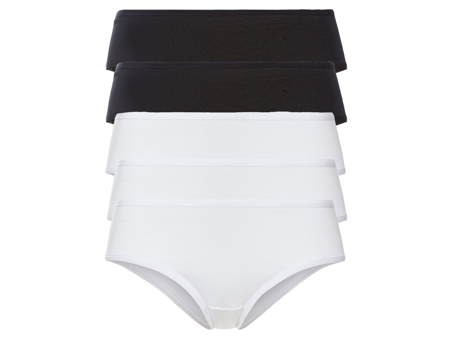 ESMARA® Hipstery damskie z bawełny, 5 par 