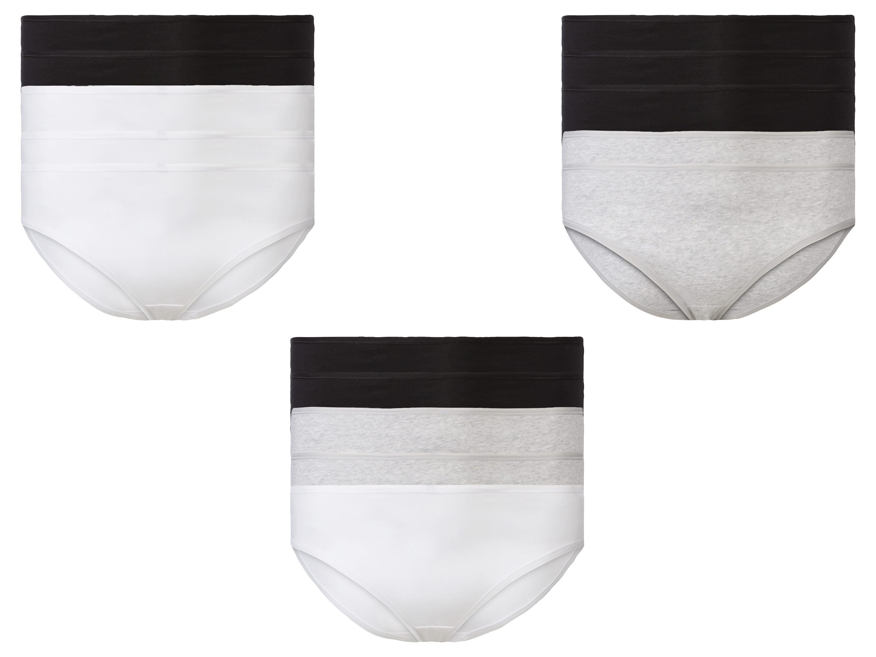 ESMARA® Figi damskie z bawełną, 5 par