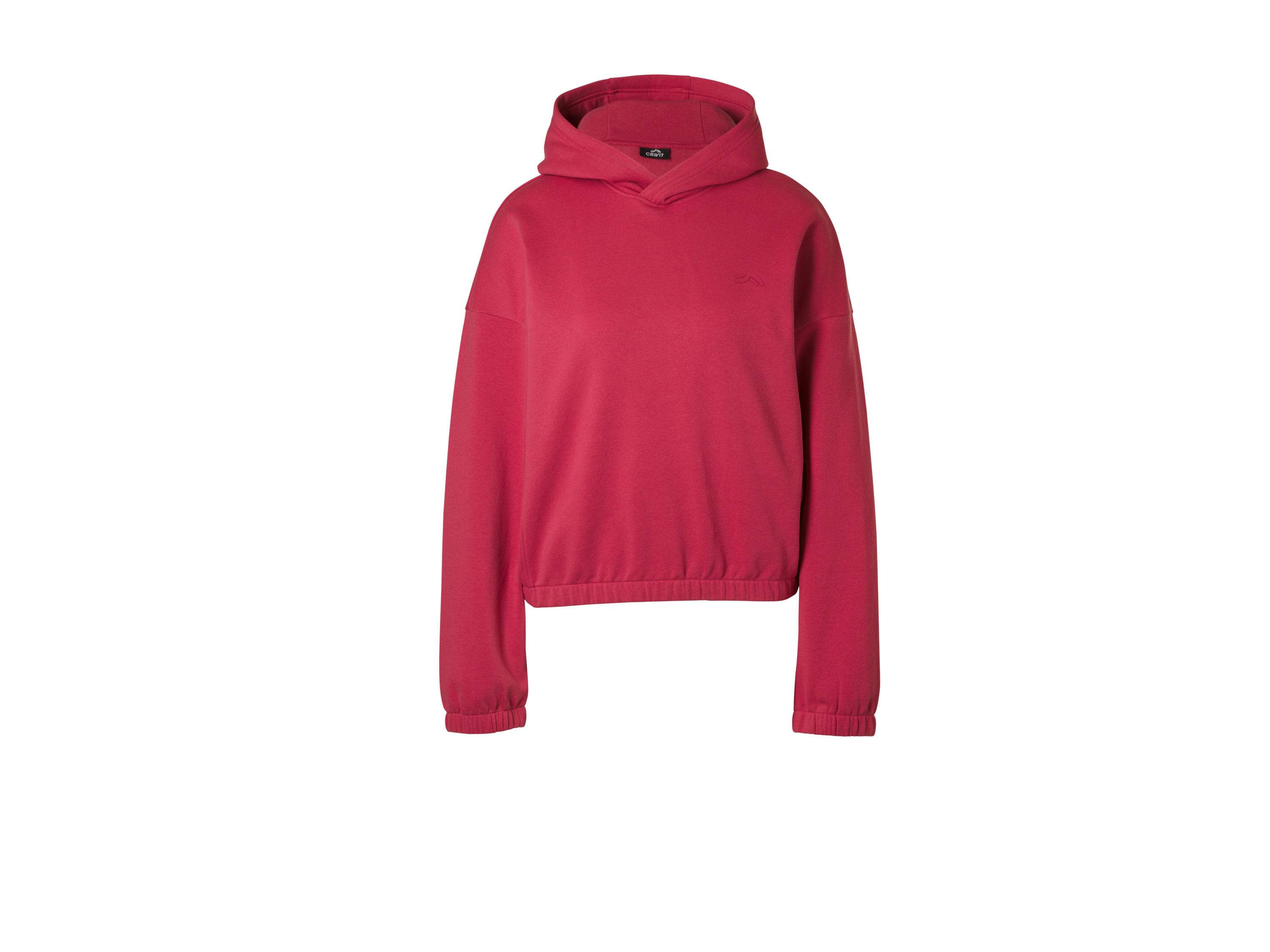 CRIVIT Bluza dresowa damska (Czerwony, XS (32/34))