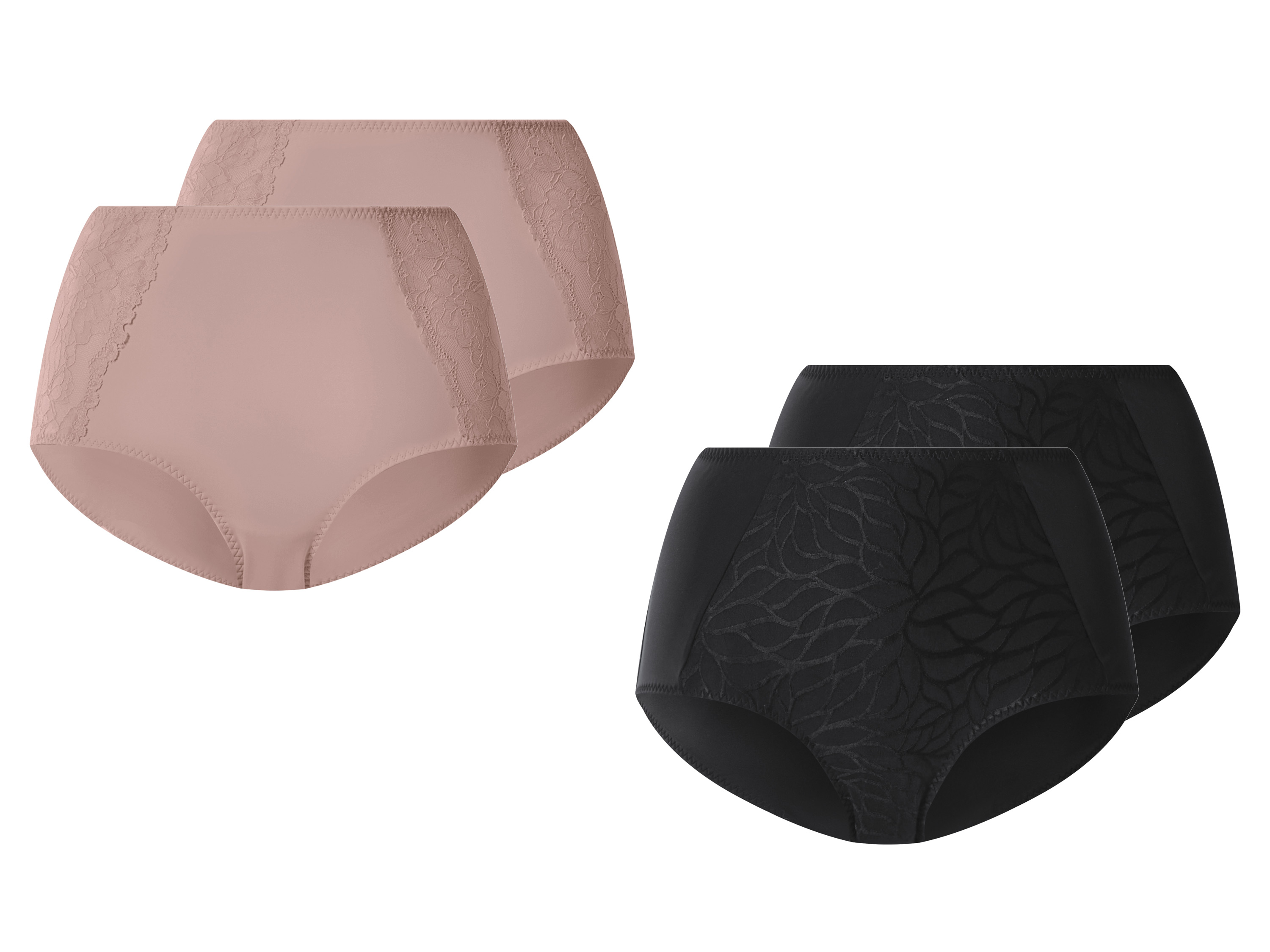 ESMARA® Majtki modelujące damskie, 2 pary