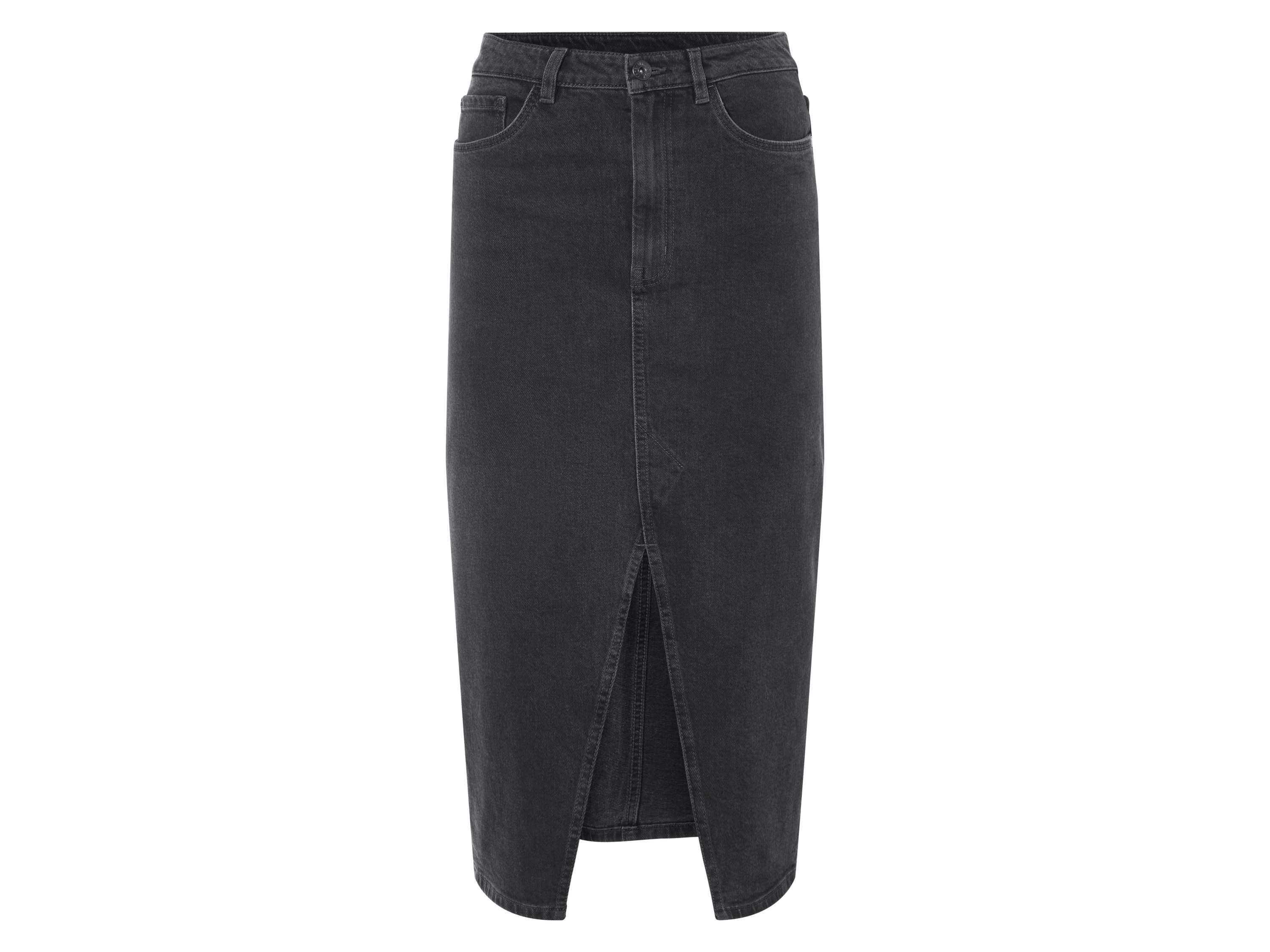 ESMARA® Spódnica jeansowa damska midi