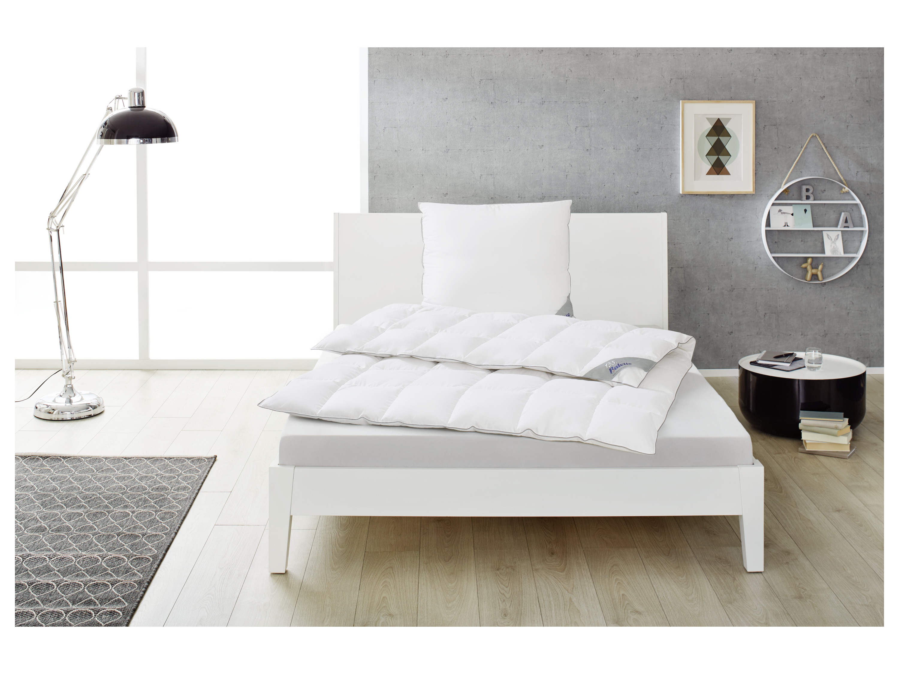 BALETTE Kołdra puchowa kasetowa Premium Selection (średni, 200 x 220 cm)