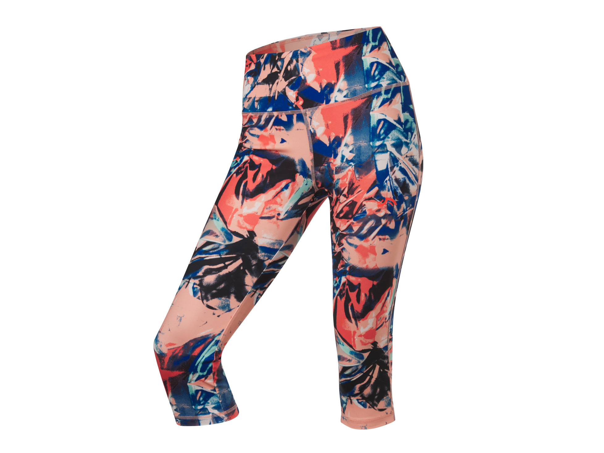 CRIVIT Legginsy funkcyjne damskie capri (Kolorowy, S(36/38))
