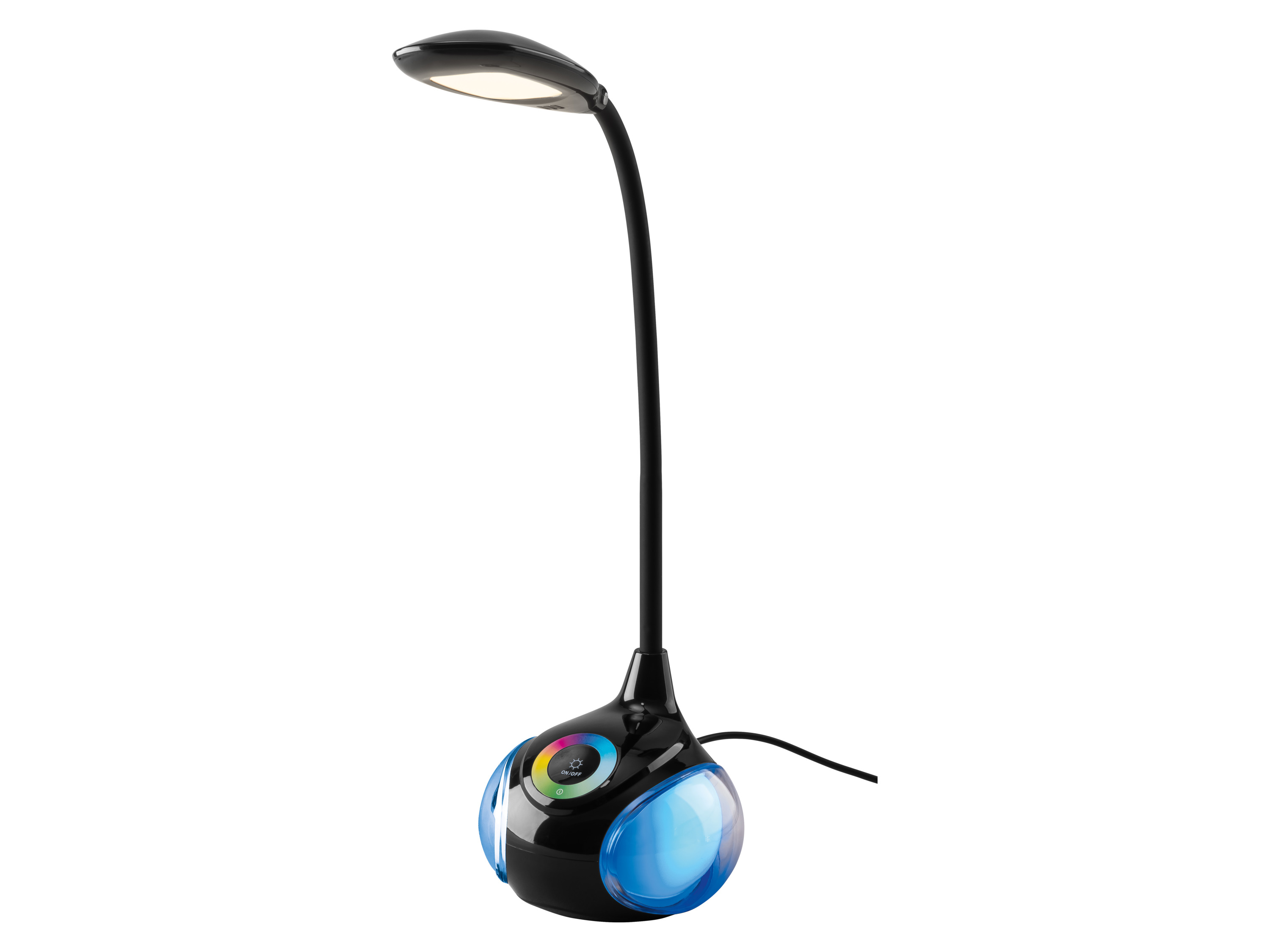 LIVARNO® Lampka biurkowa LED (Czarny)
