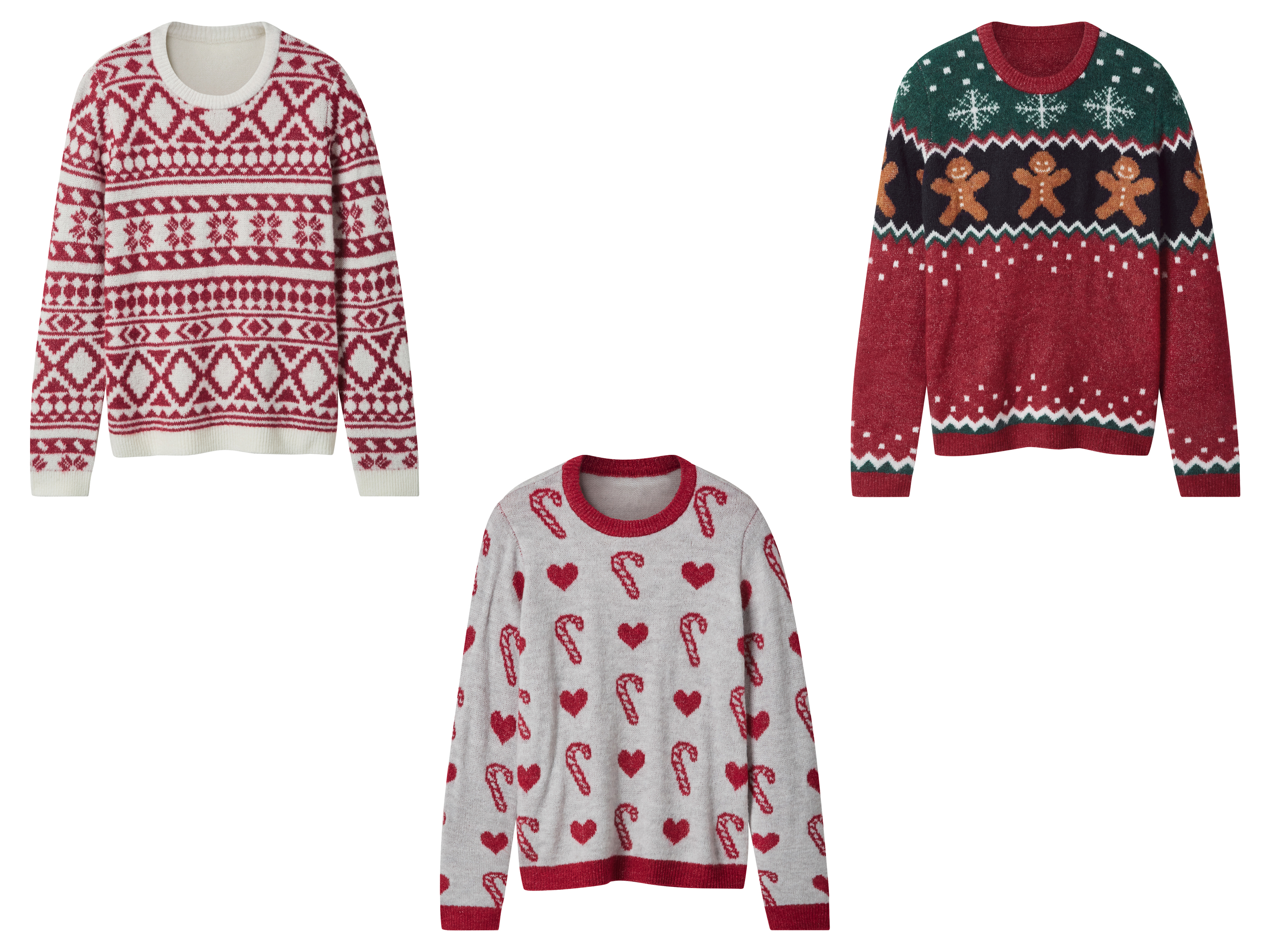 ESMARA® Sweter dziecięcy ze świątecznym wzorem