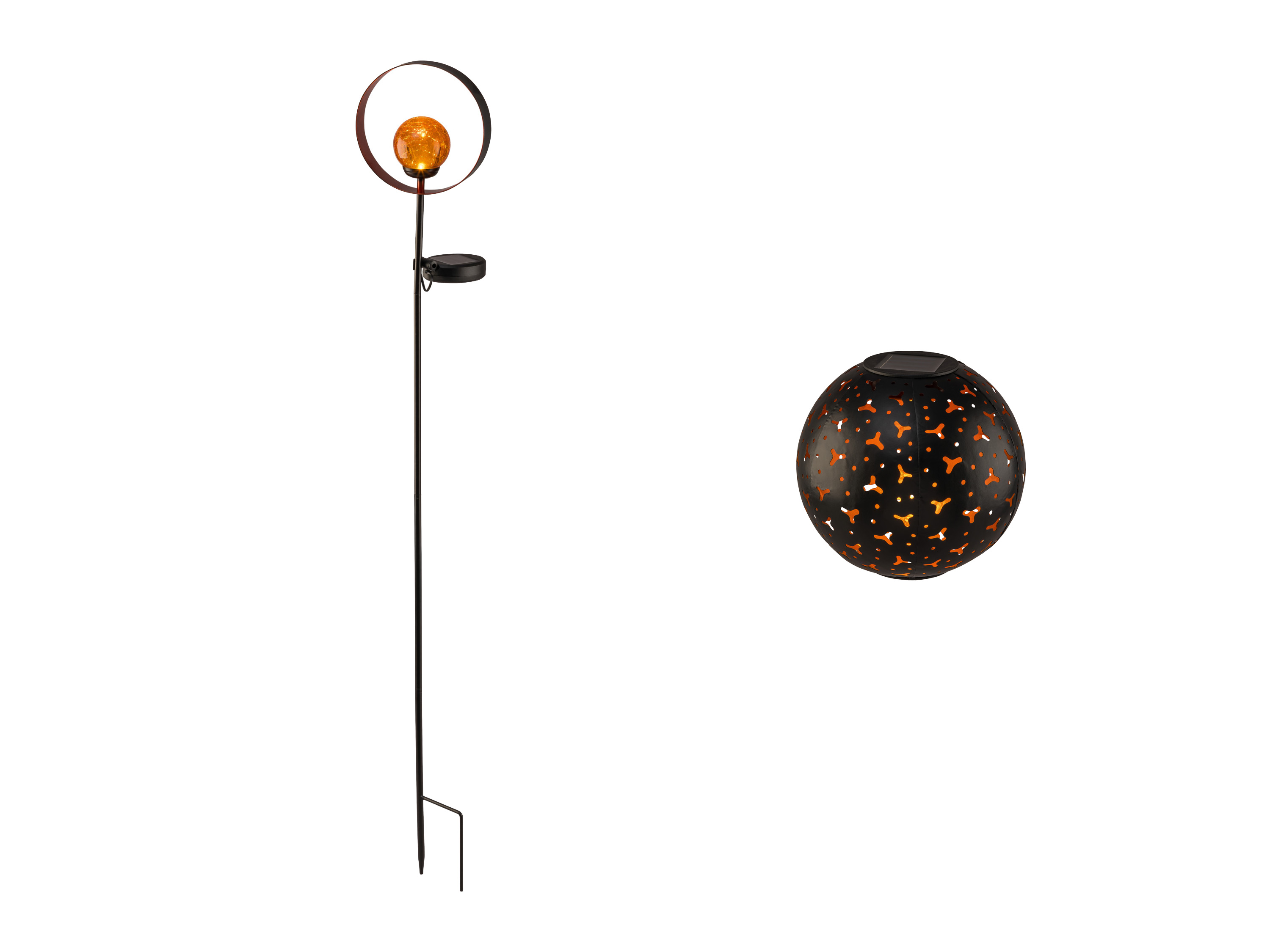 LIVARNO® Solarny latarenka ogrodowa LED / Solarna kula LED
