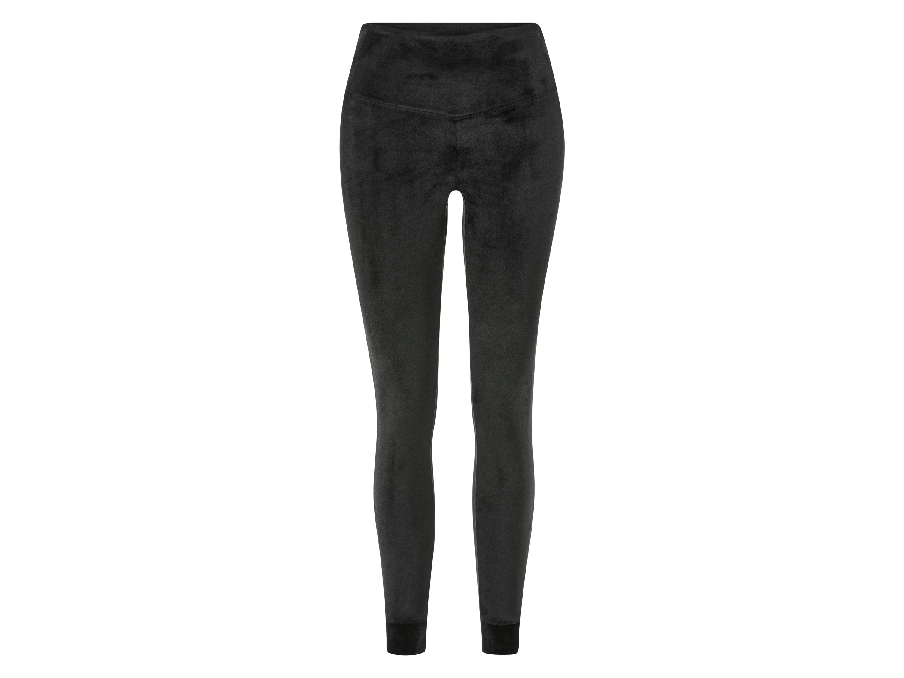 ESMARA® Legginsy damskie z miękkiego weluru  