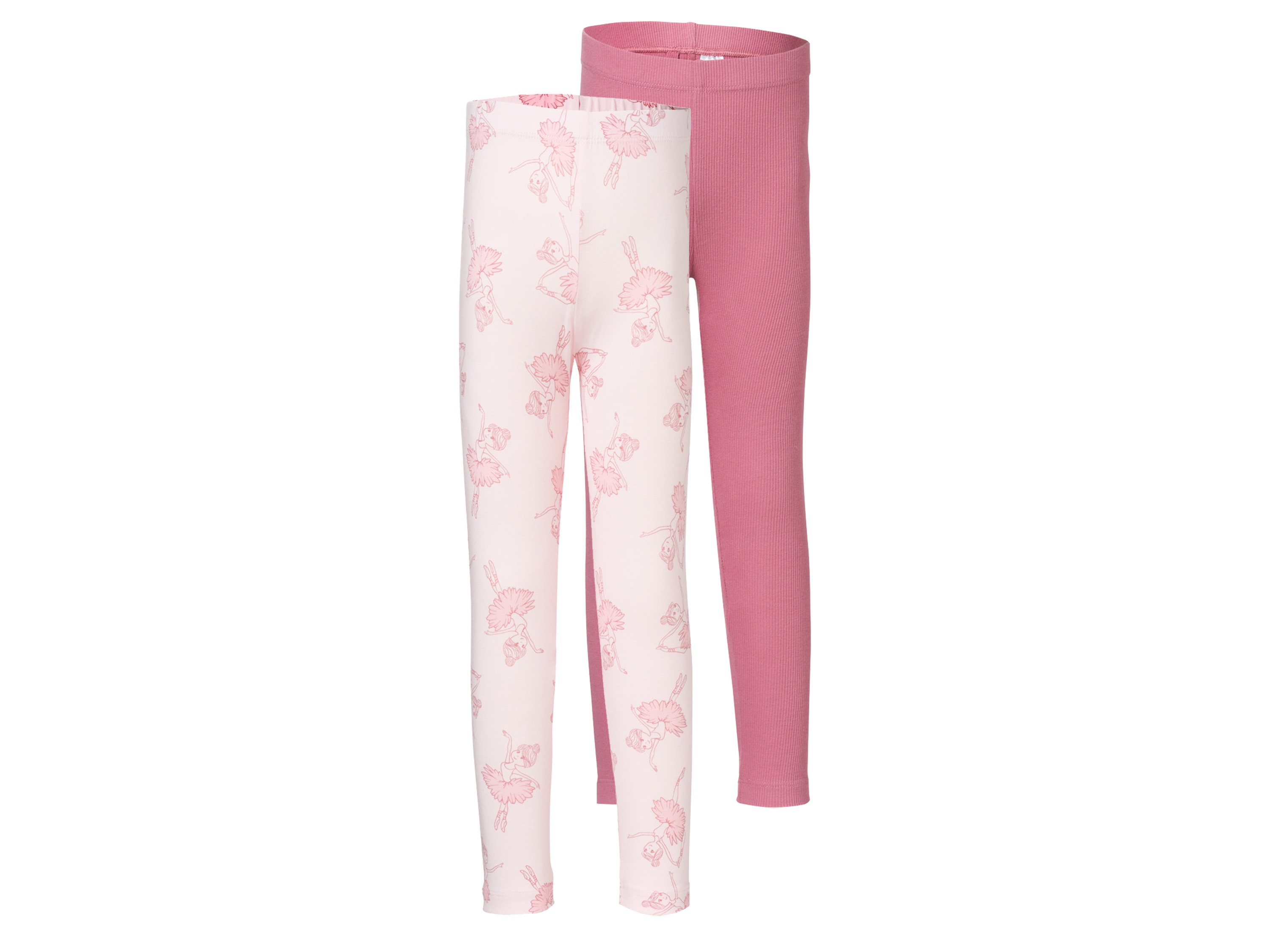 LUPILU® Legginsy dziecięce z bawełną, 2 pary