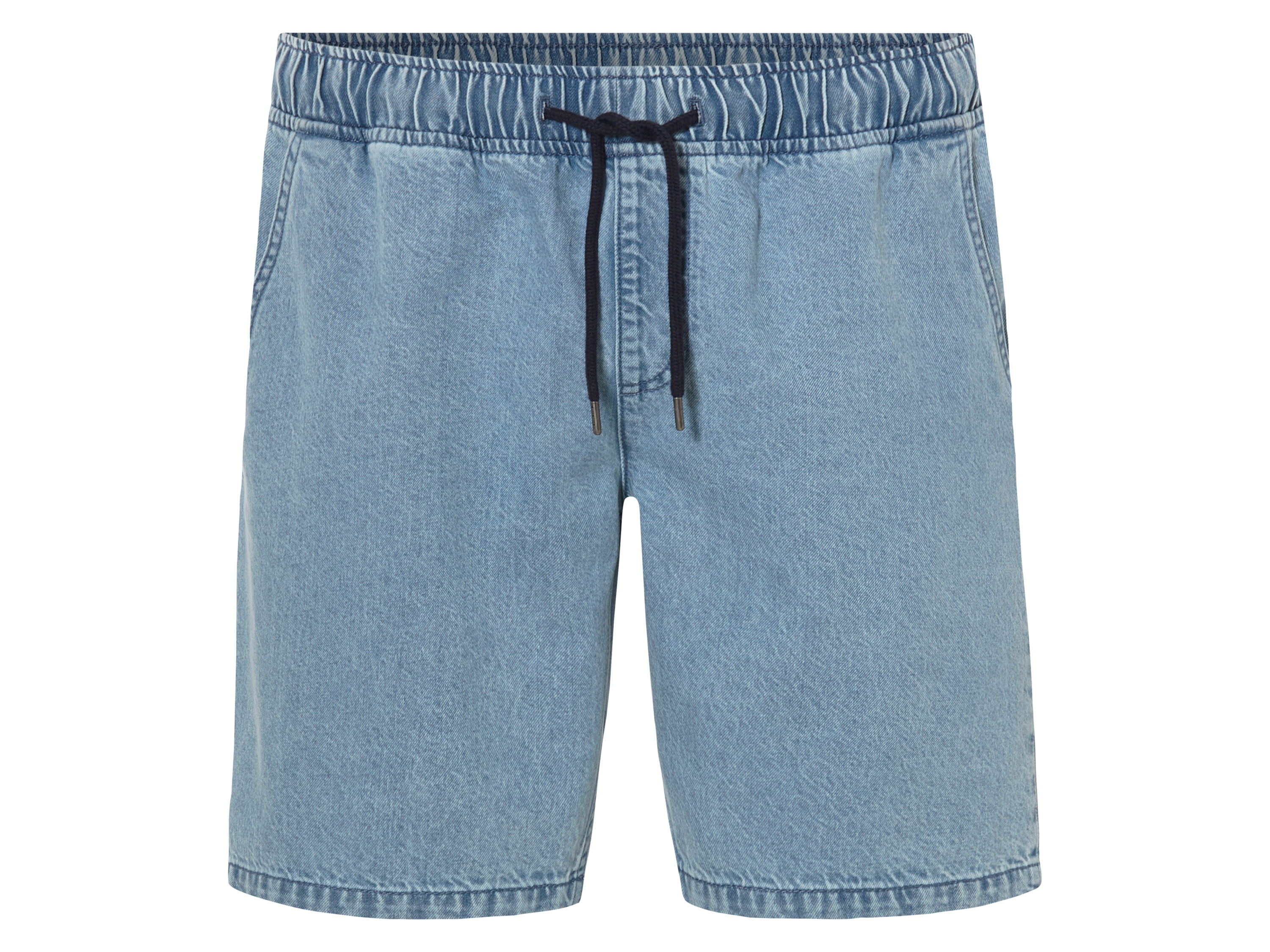 LIVERGY® Szorty jeansowe męskie z bawełny 