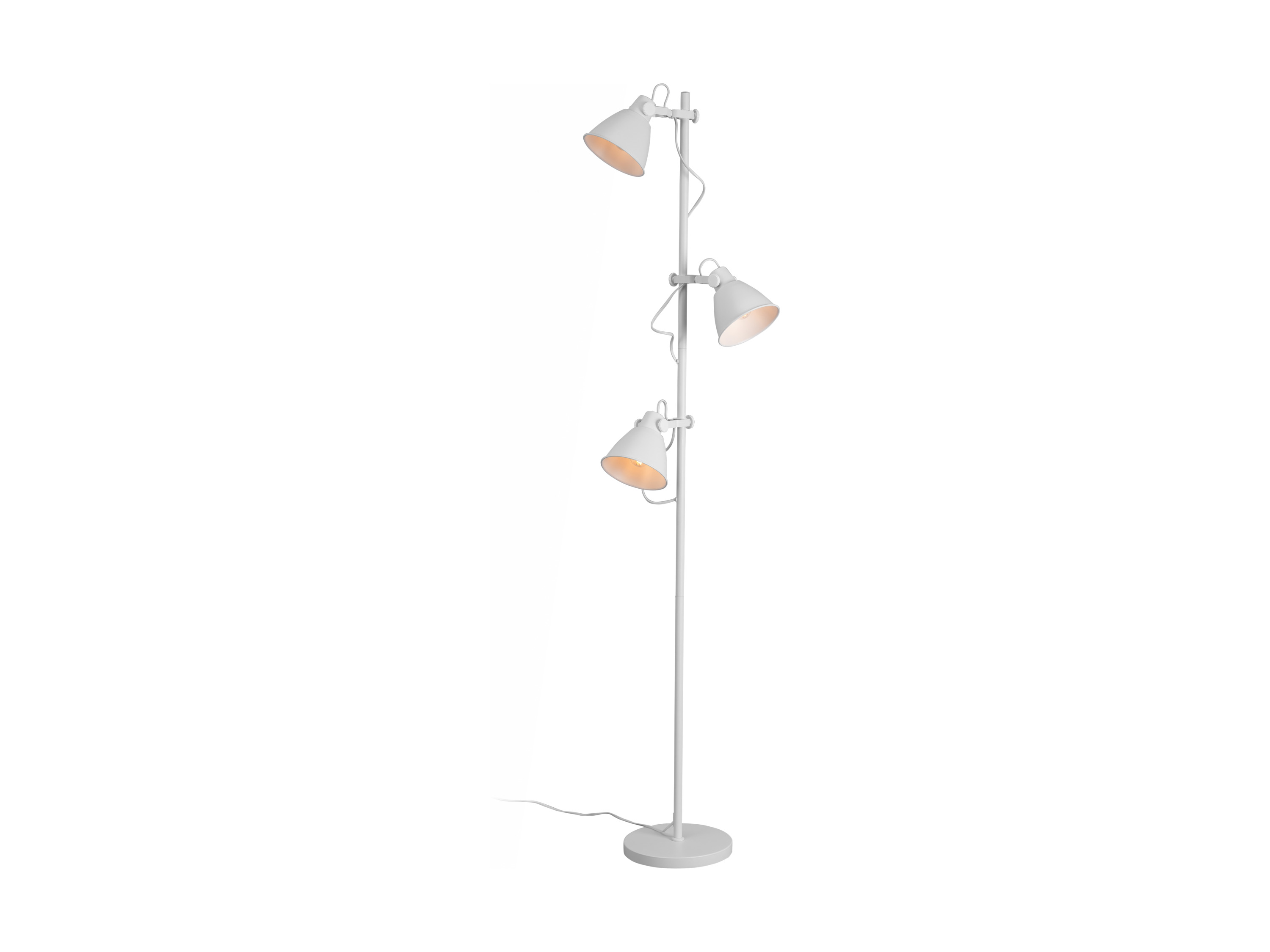 LIVARNO HOME Lampa podłogowa LED (Biały)