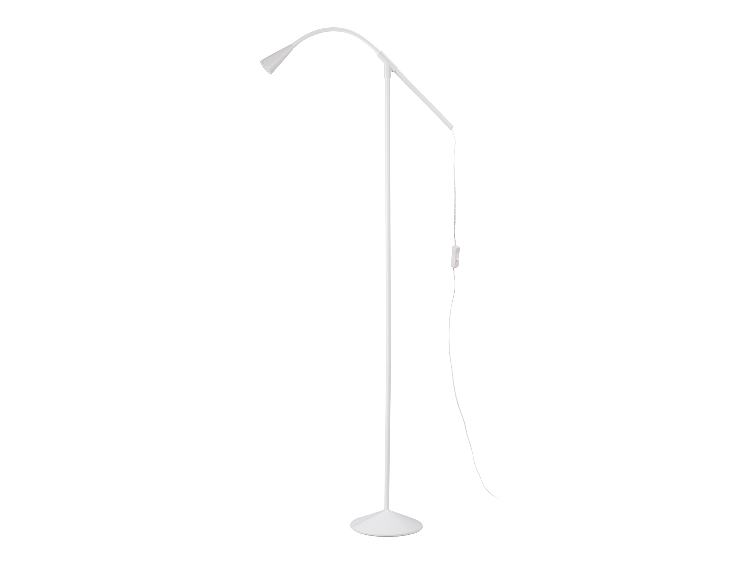 LIVARNO HOME Lampa podłogowa LED FREYA (Biały)