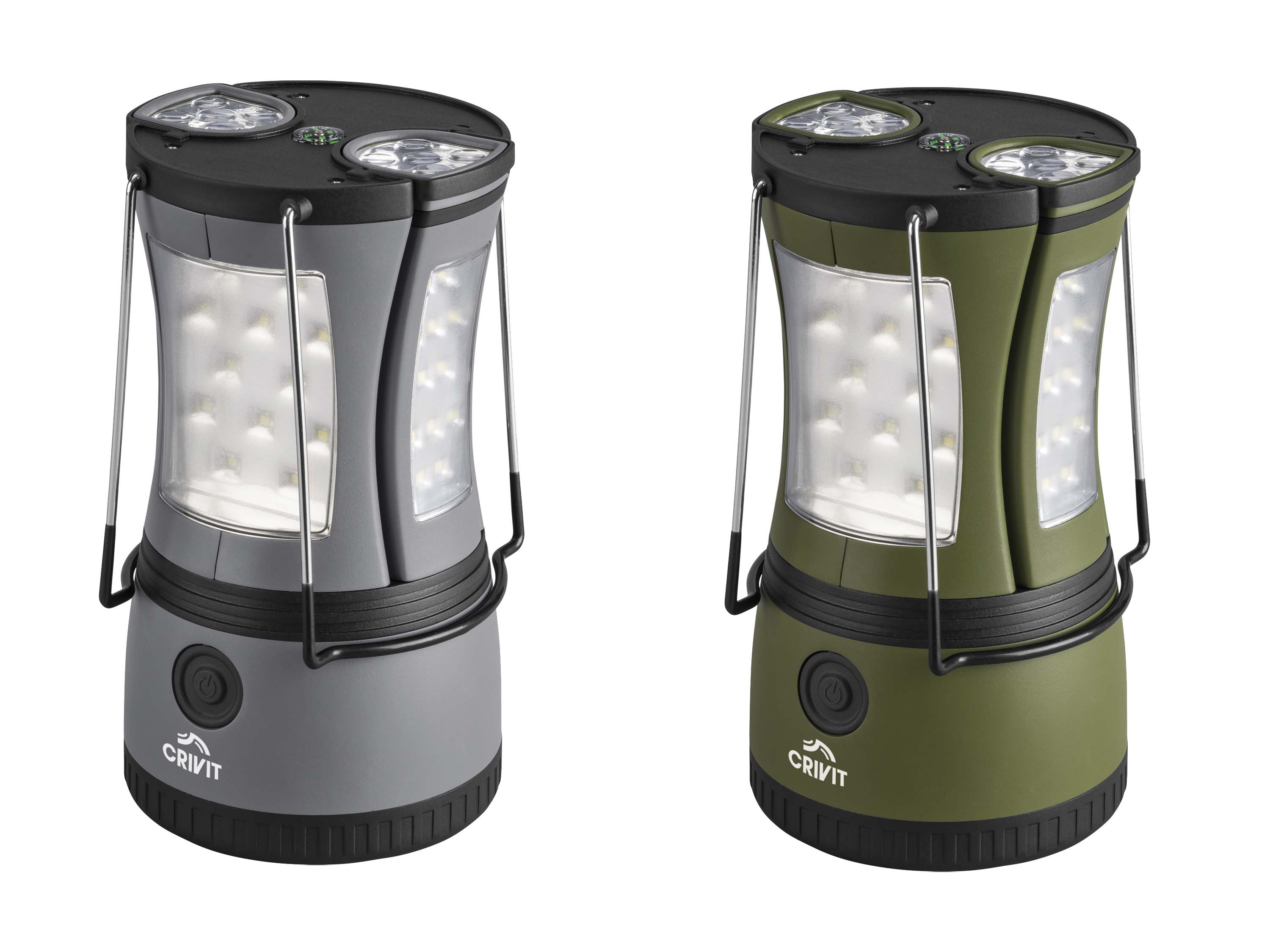 CRIVIT Lampa kempingowa 2 w 1