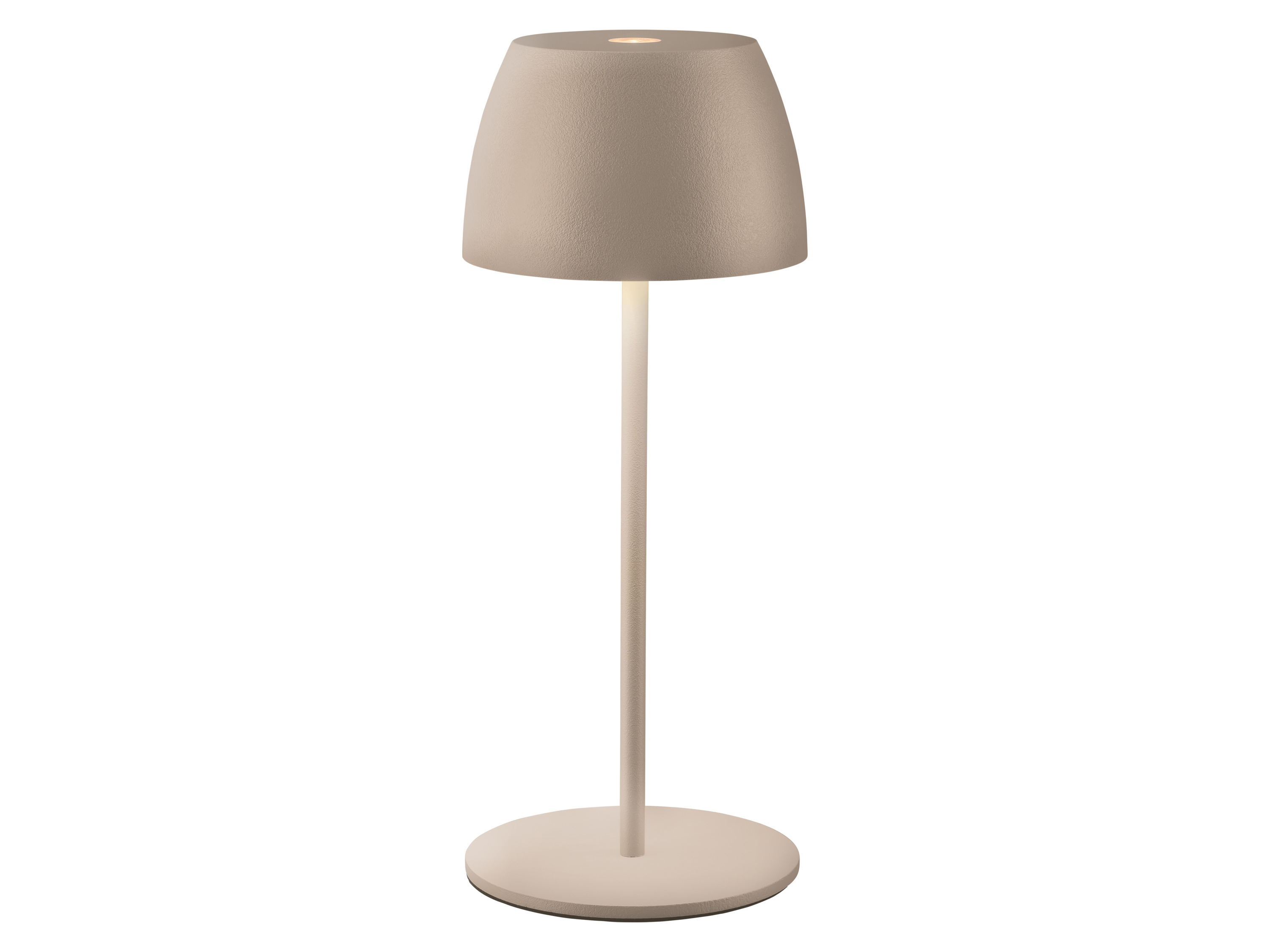 LIVARNO® Akumulatorowa lampka stołowa LED (Beżowy)