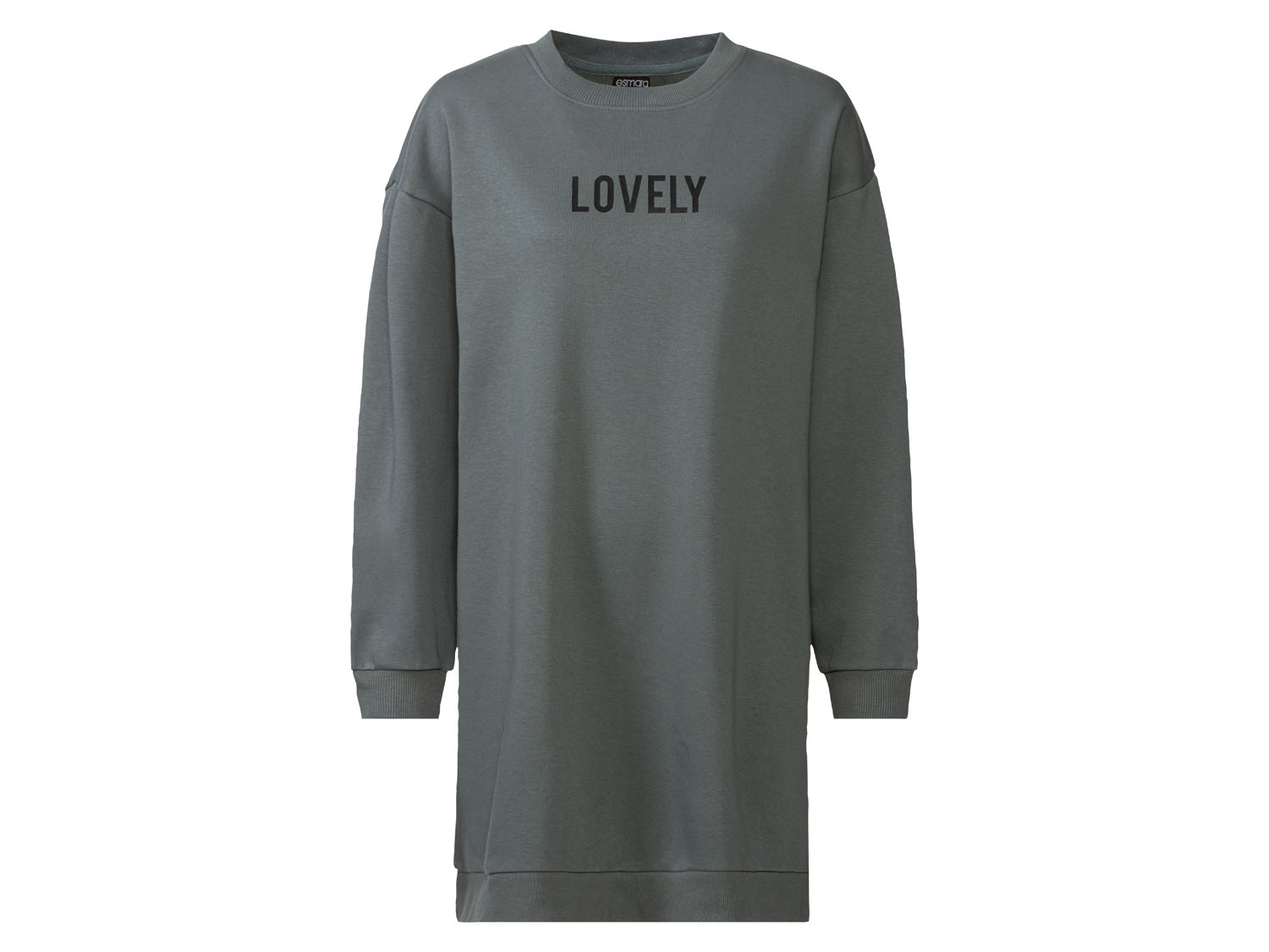 ESMARA® Sukienka dresowa damska	w stylu oversize 