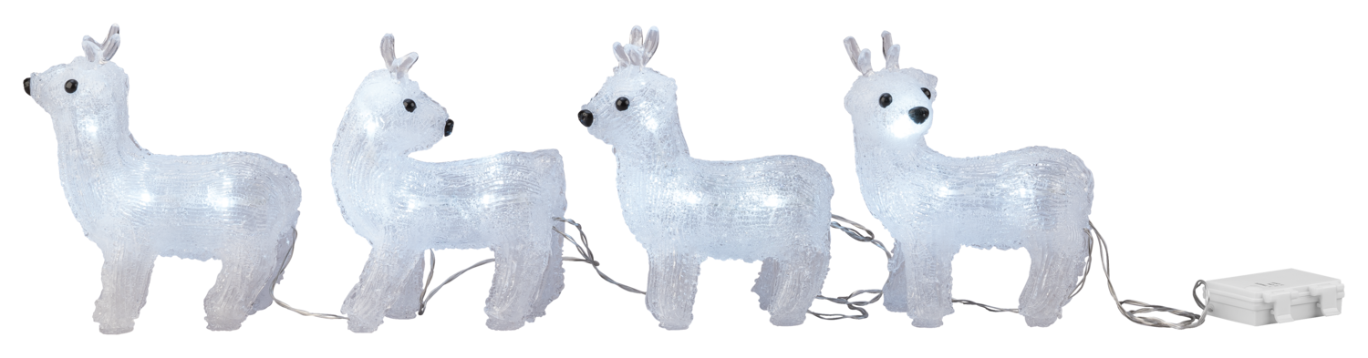 LIVARNO® Figurka dekoracyjna LED »Sarenka/Święty Mikołaj« / Figury dekoracyjne LED »Renifery«