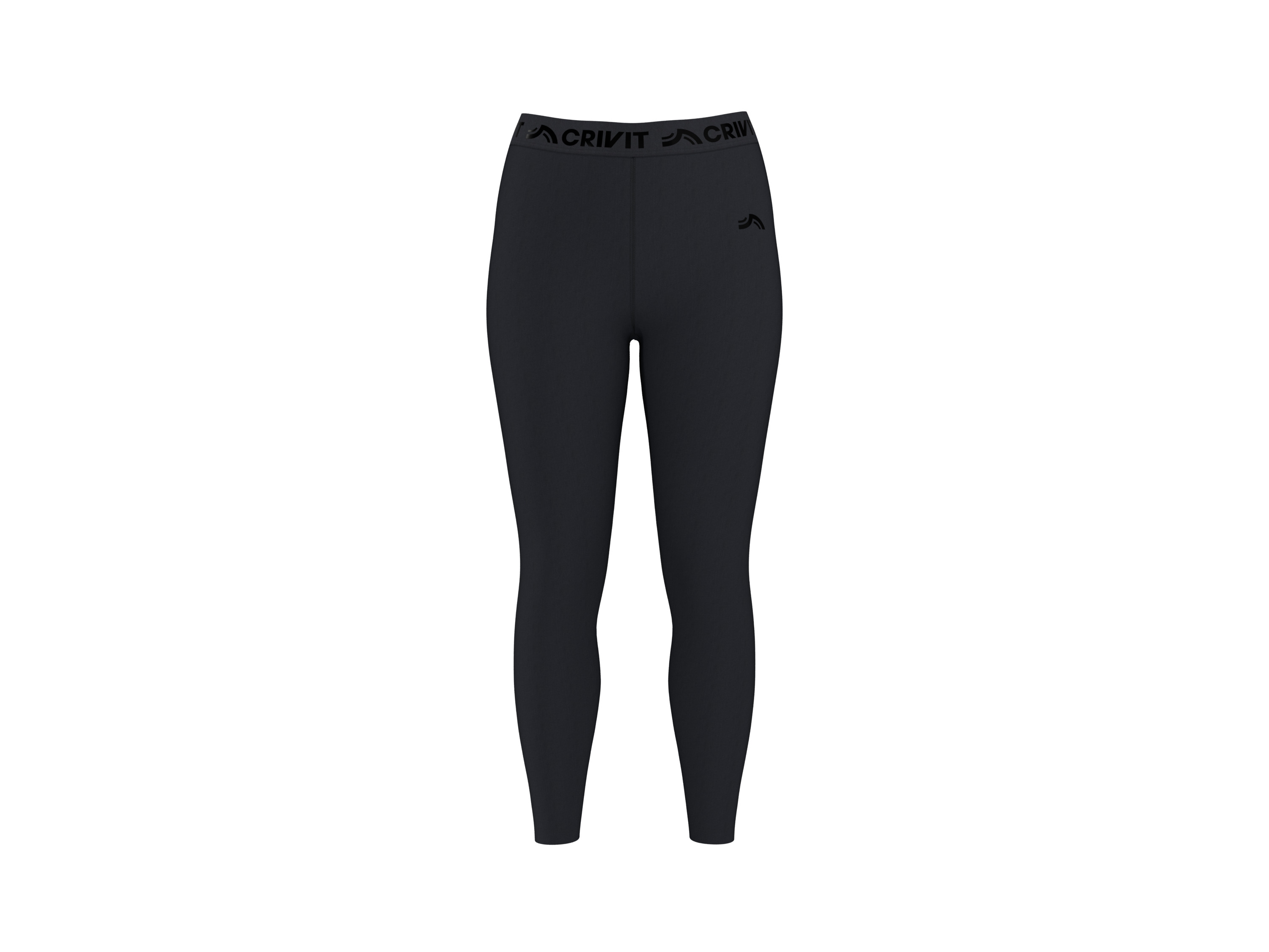CRIVIT Legginsy funkcyjne damskie (Czarny, S(36/38))