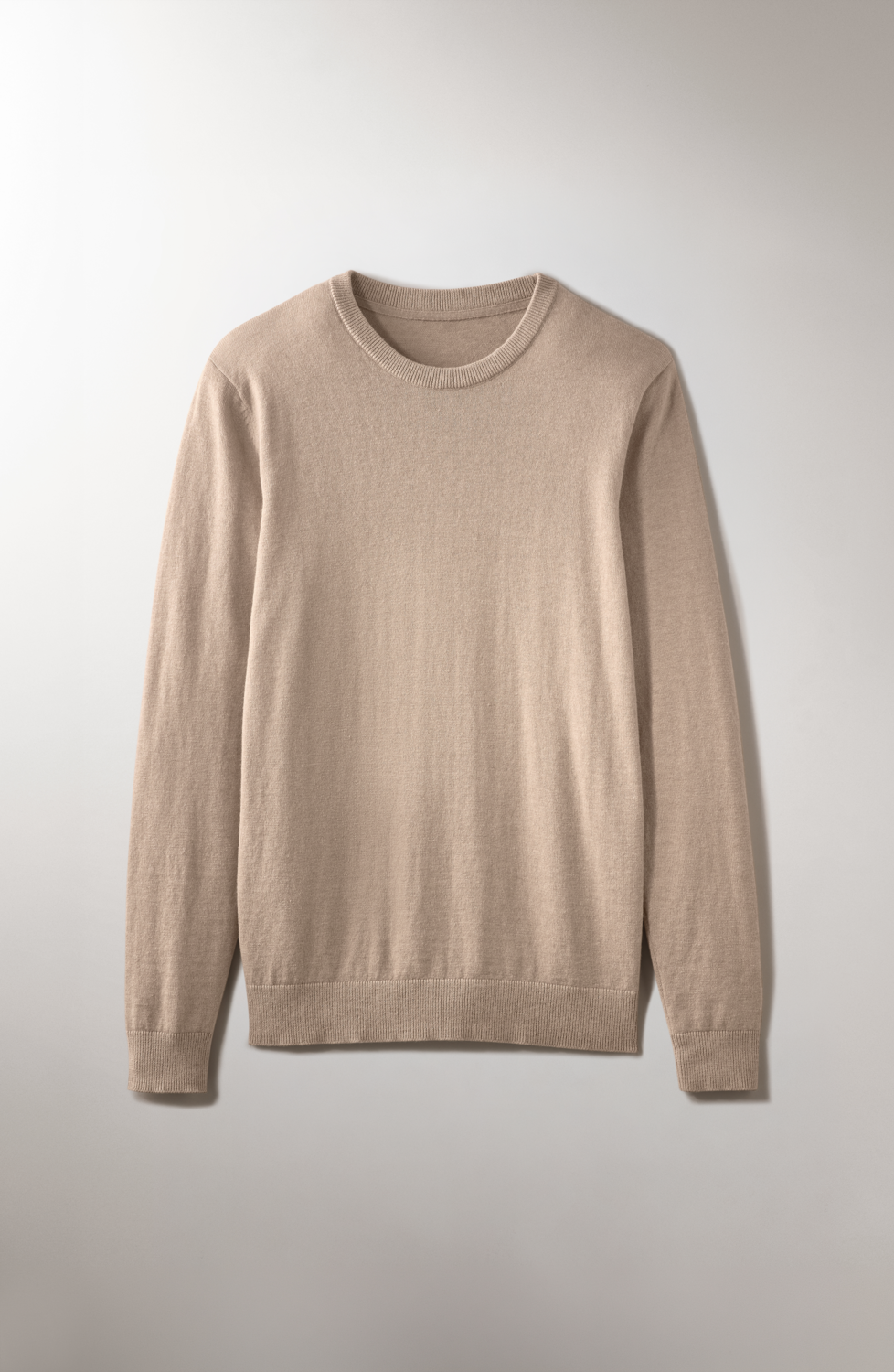 ESMARA MEN Sweter męski premium z wełną merynosów i bawełną 
