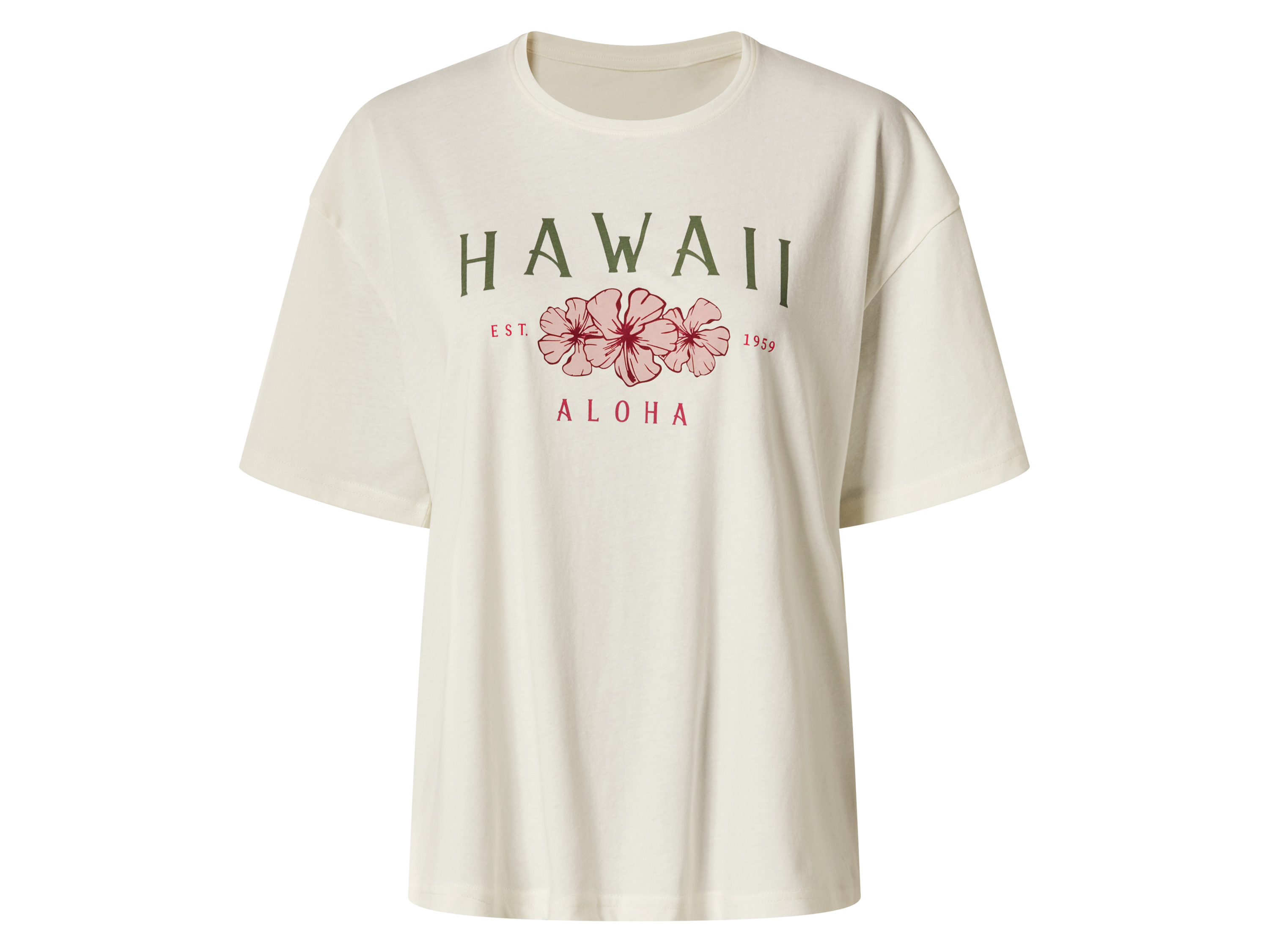 ESMARA® T-shirt damski z bawełny