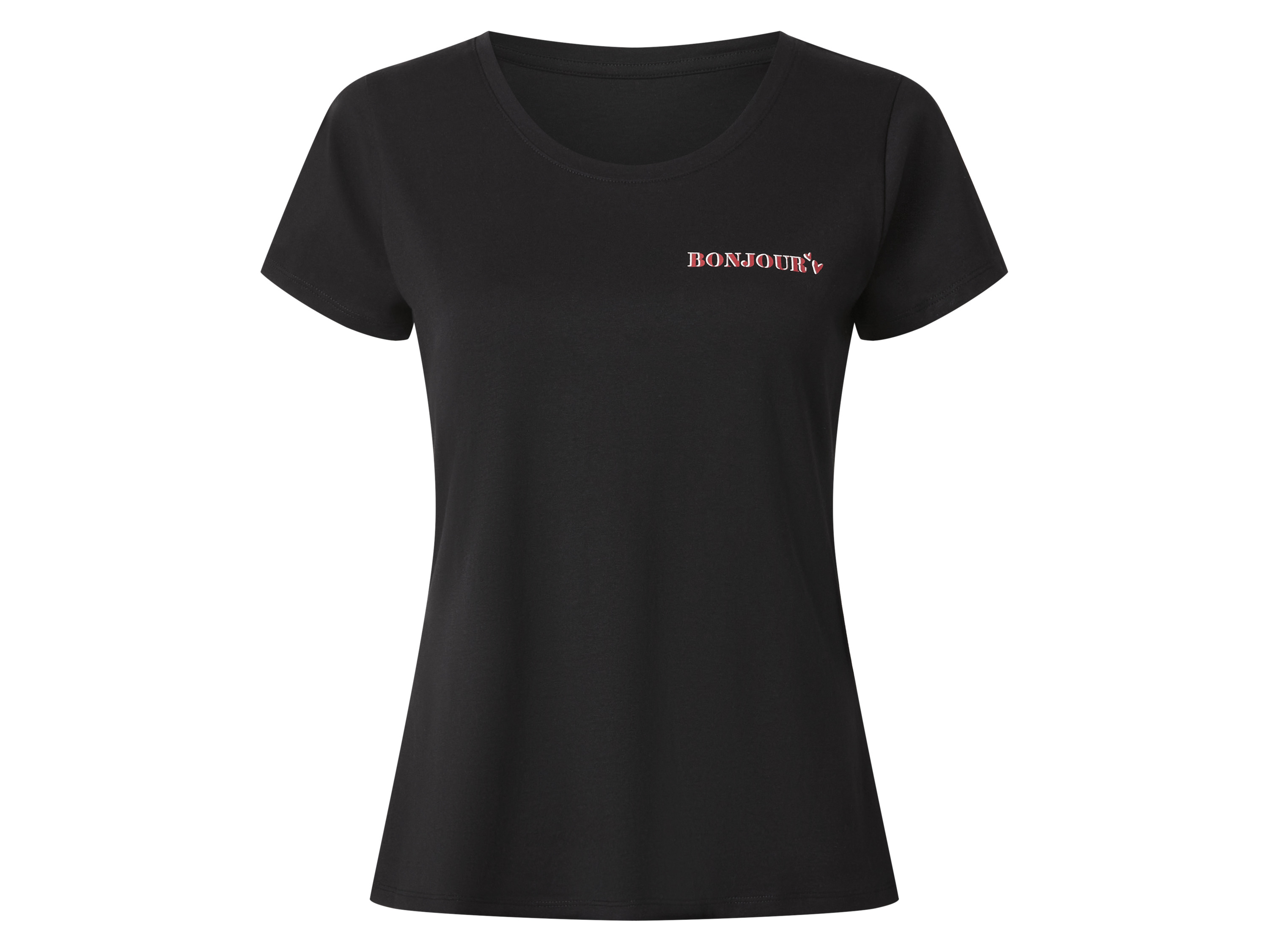 ESMARA® T-shirt damski z biobawełny 