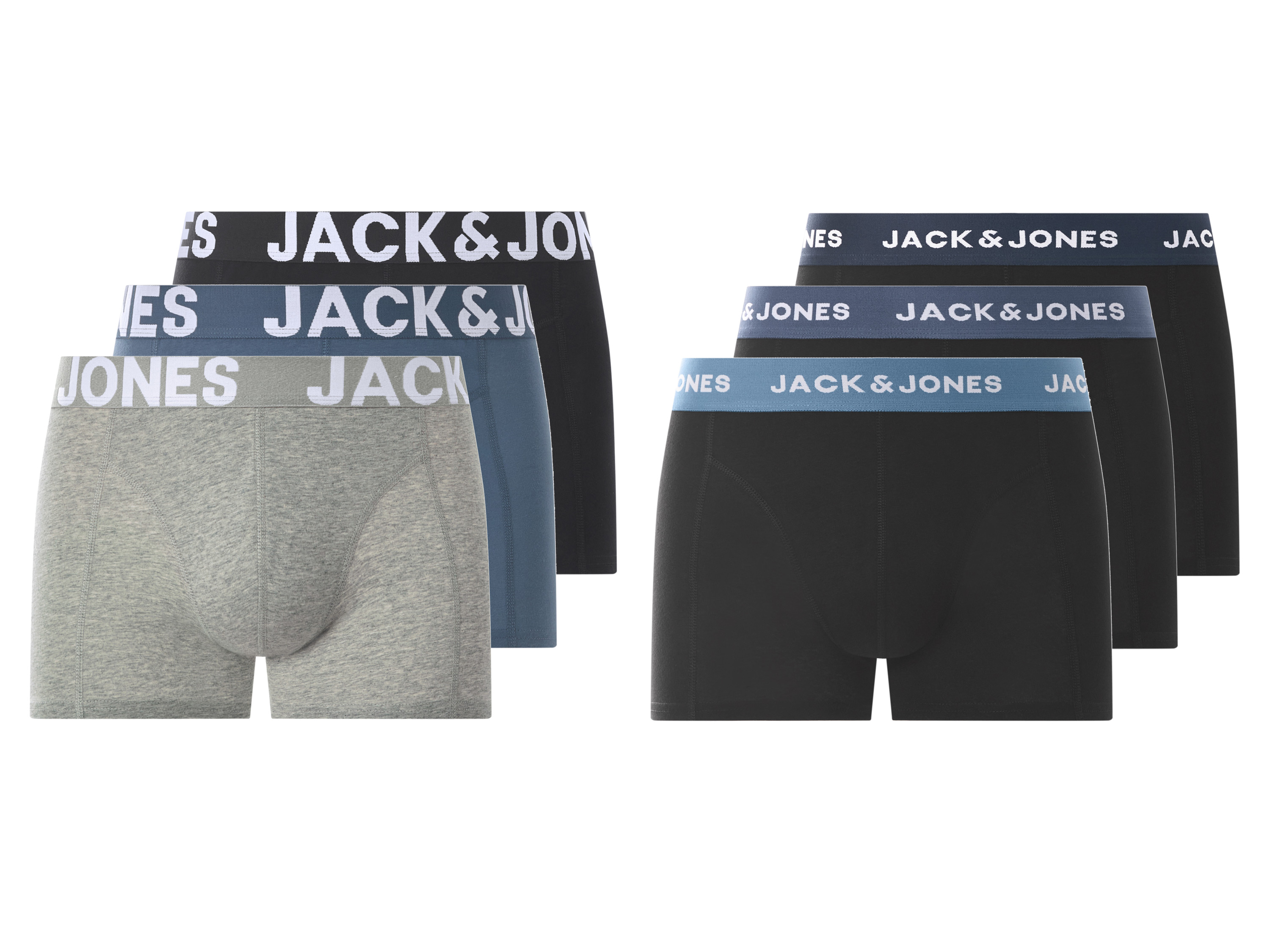 JACK & JONES Bokserki męskie, 3 pary