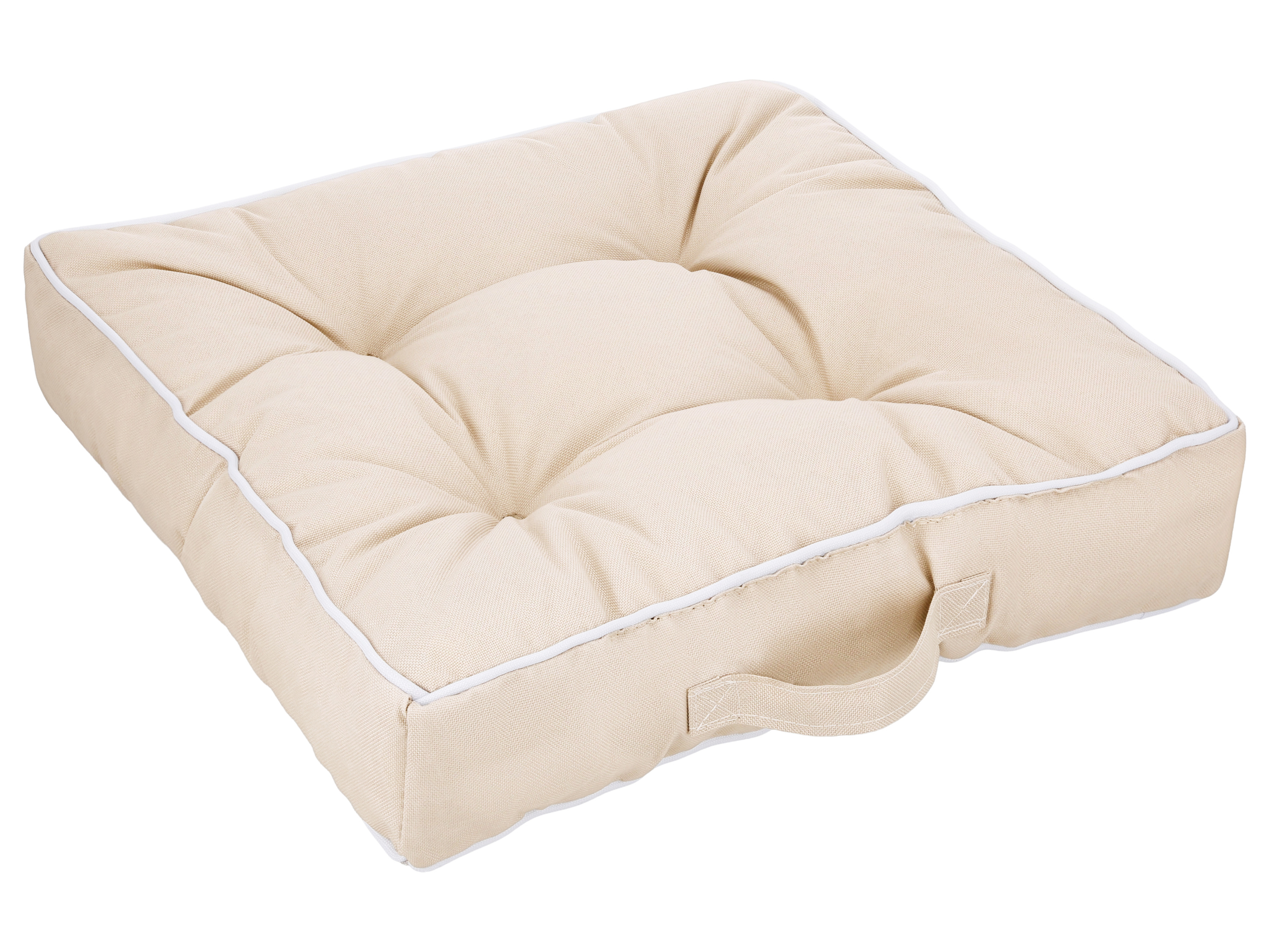 LIVARNO® Poduszka zewnętrzna, 39 x 39 cm (Beżowy)