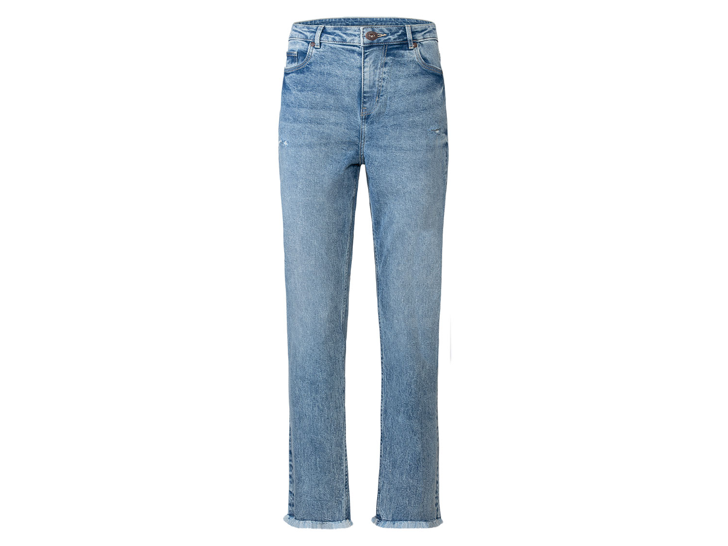 ESMARA® Jeansy damskie straight fit 