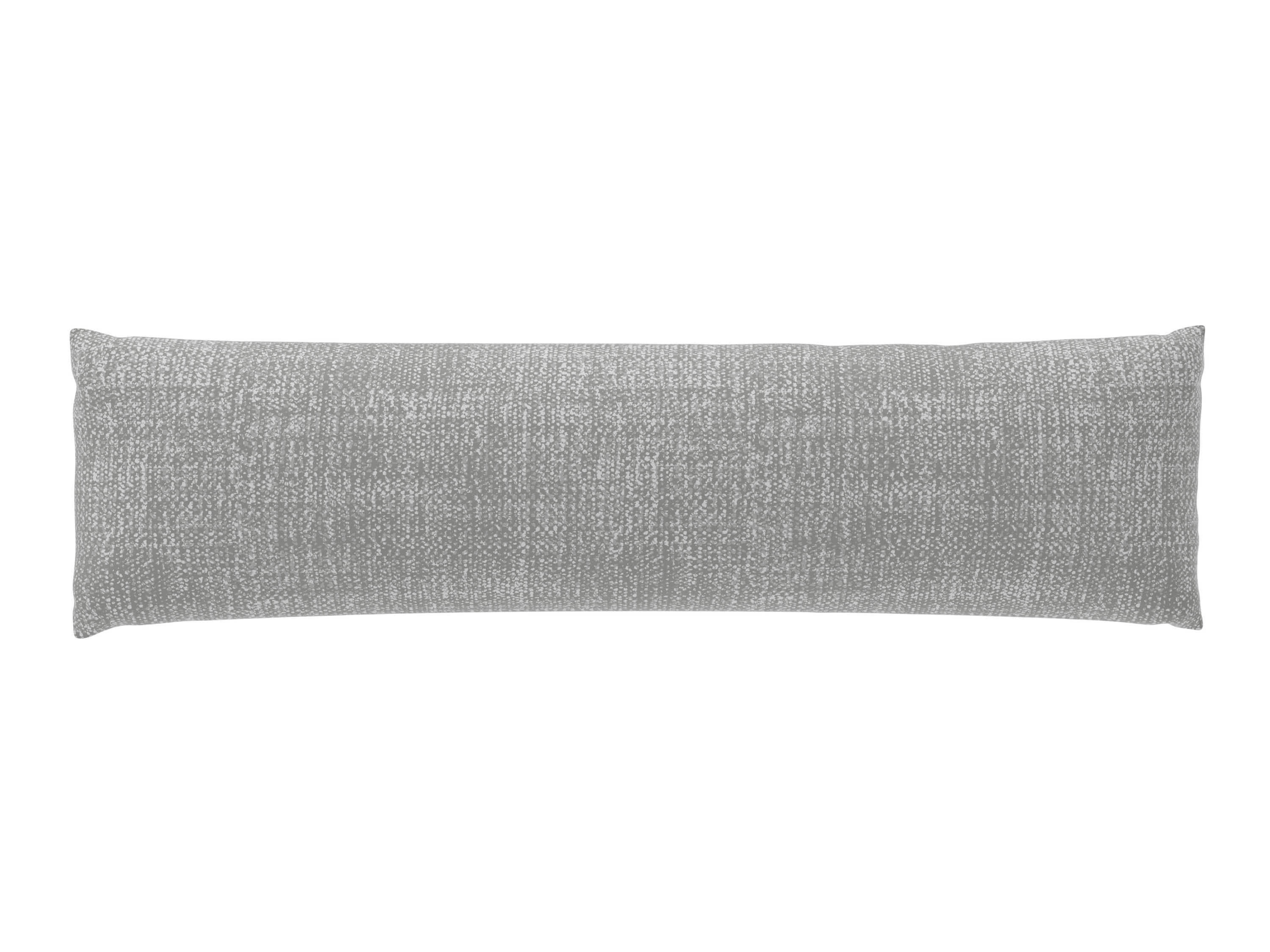 LIVARNO® Poszewka na poduszkę dla osób śpiących na boku lub Dwustronna poszewka z delikatnej flaneli, 45 x 145 (Szary)
