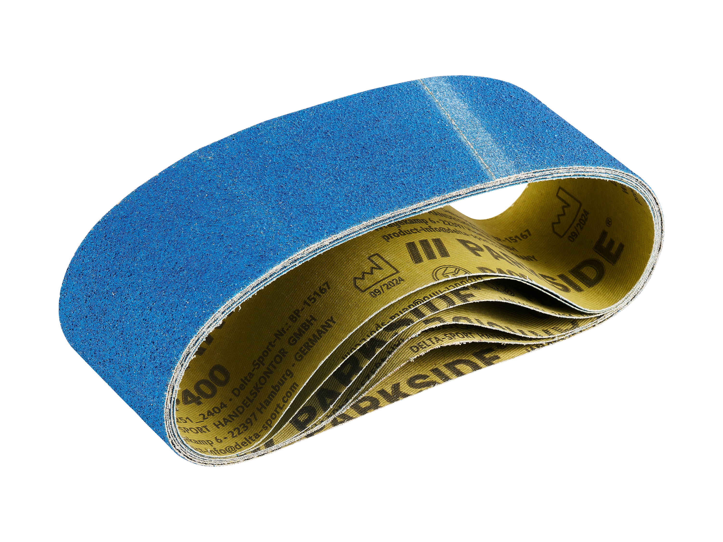 PARKSIDE® Papier ścierny do szlifierki taśmowej lub Szlifierka ręczna  (papier ścierny taśmowy do metalu)