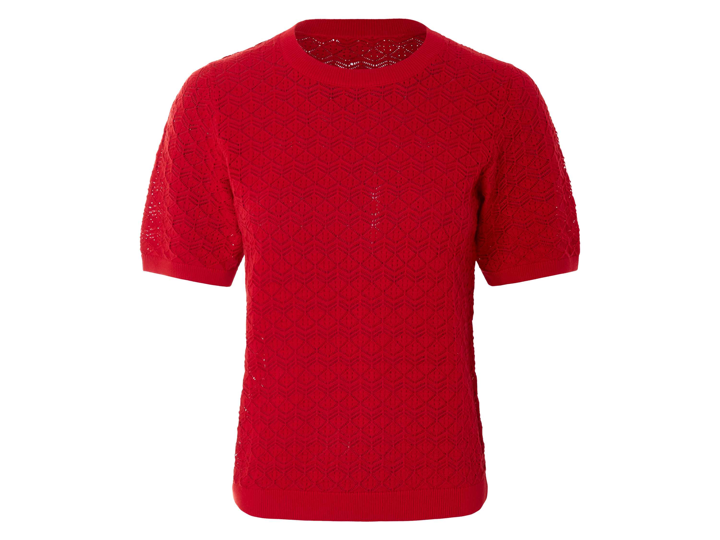 ESMARA® Sweter ażurowy damski z bawełny