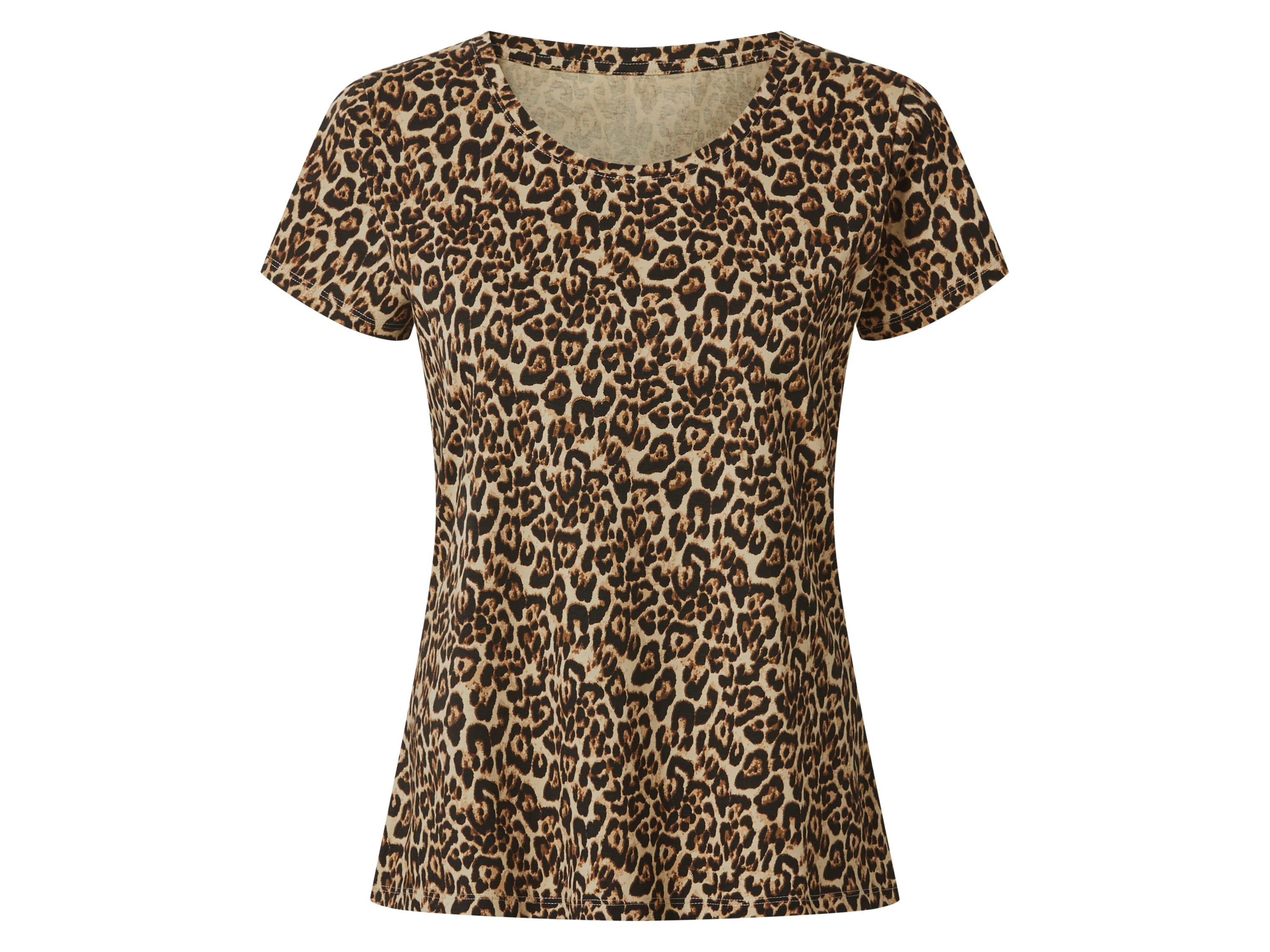ESMARA® T-shirt damski z biobawełny 