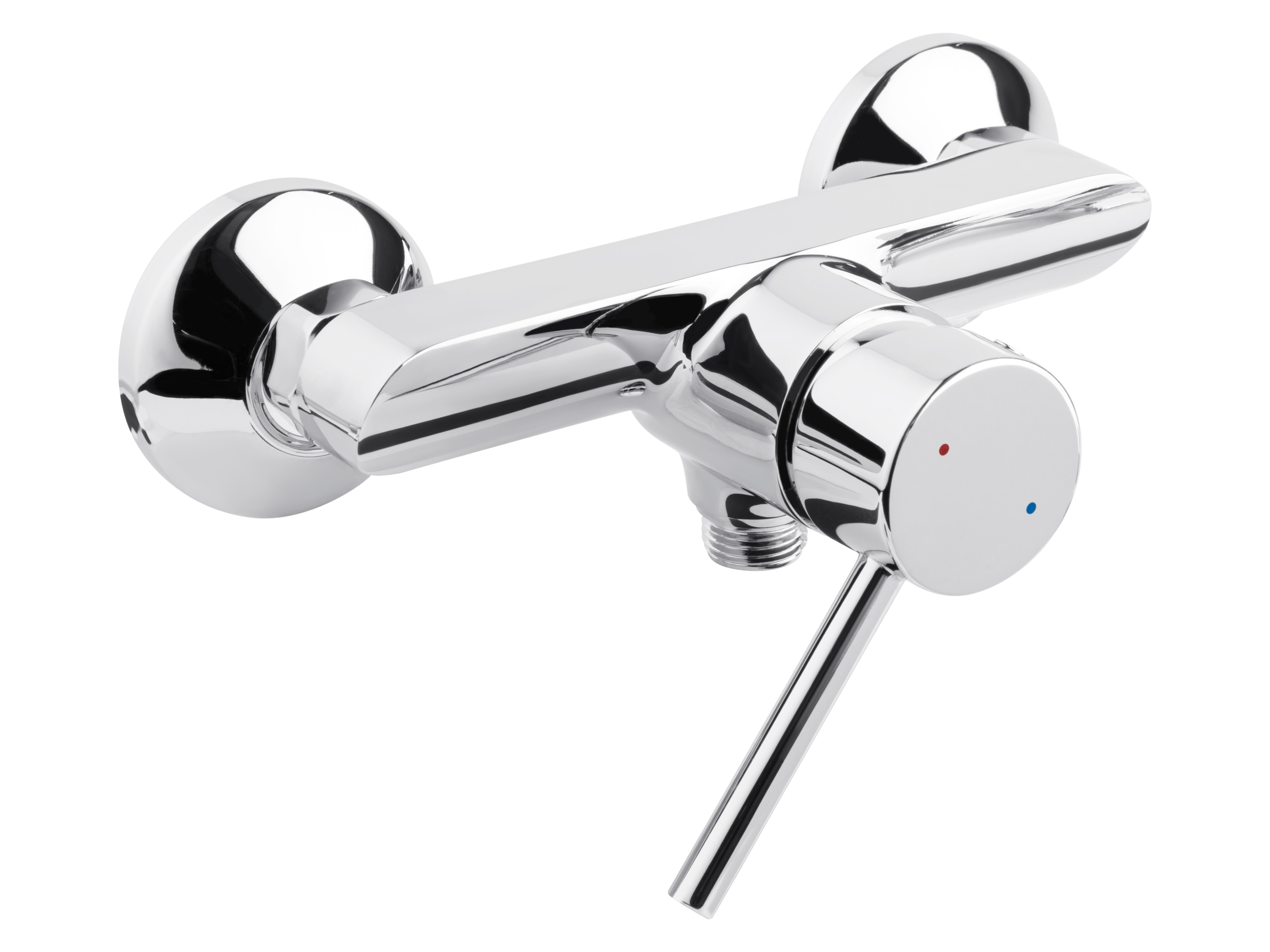 LIVARNO® Jednouchwytowa bateria prysznicowa lub wannowa (Chromowana bateria prysznicowa)