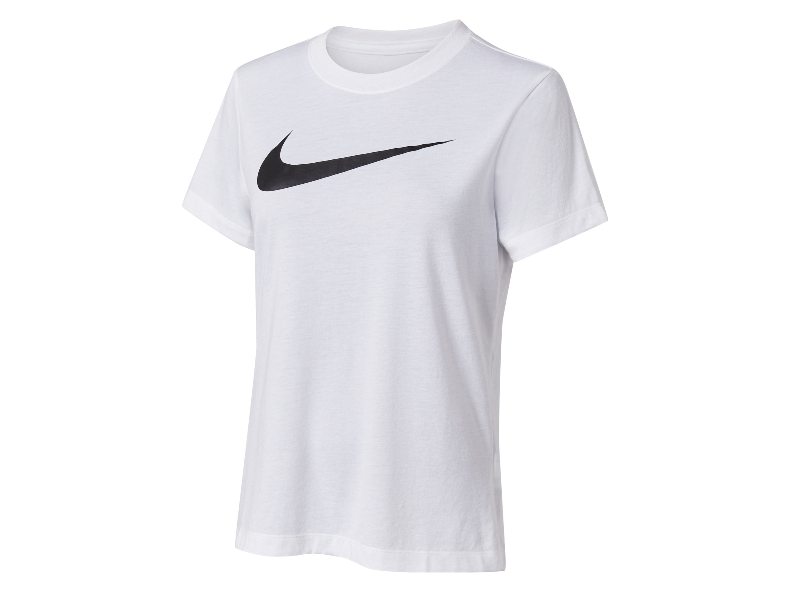 NIKE T-shirt damski Dri-FIT (Biały, XS)